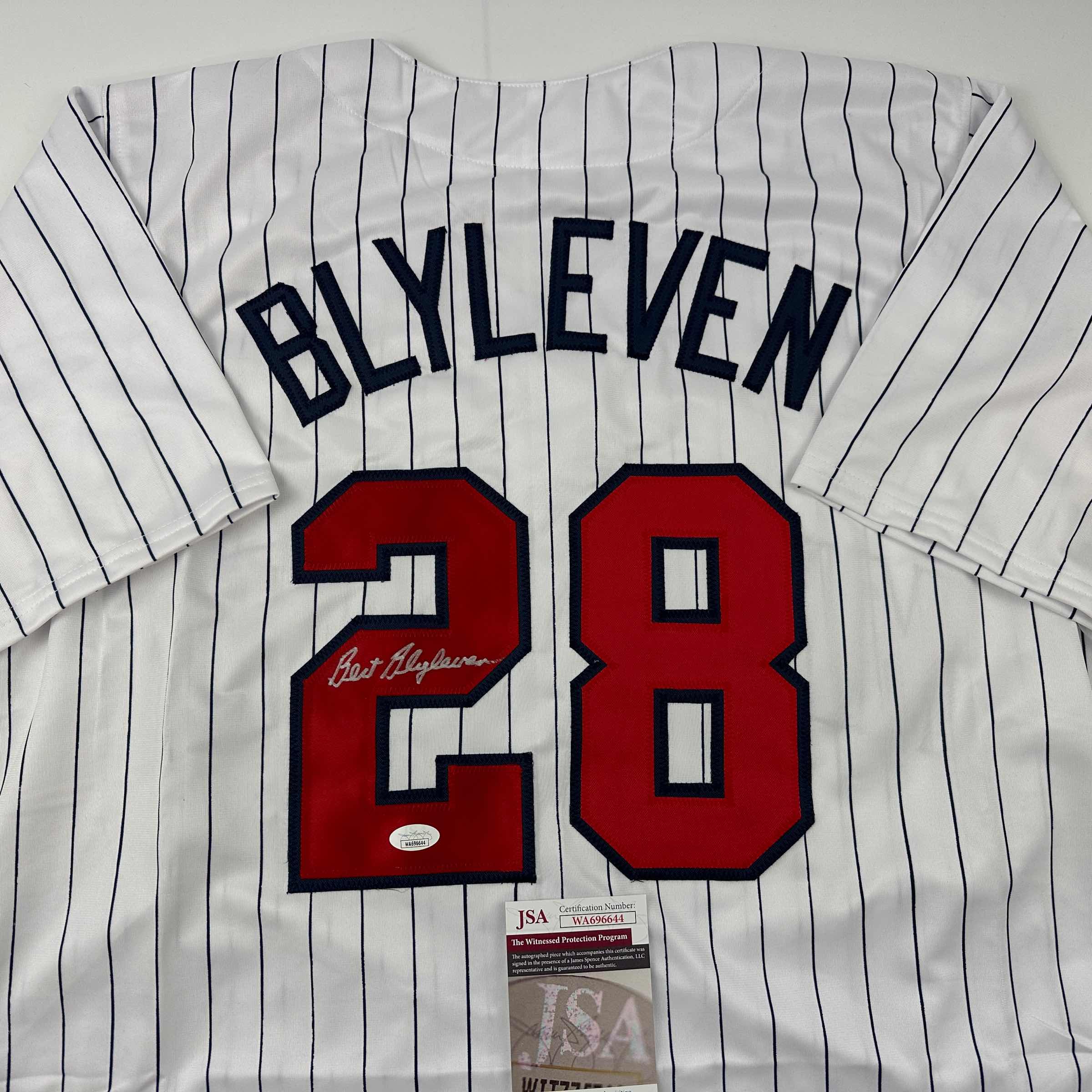 autographed-signed-bert-blyleven-minnesota-pinstripe-baseball-jersey-jsa-coa
