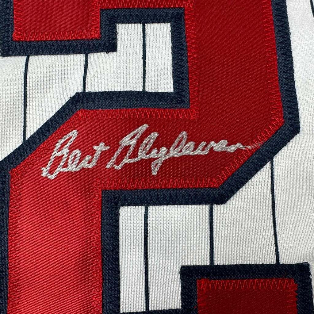 autographed-signed-bert-blyleven-minnesota-pinstripe-baseball-jersey-jsa-coa