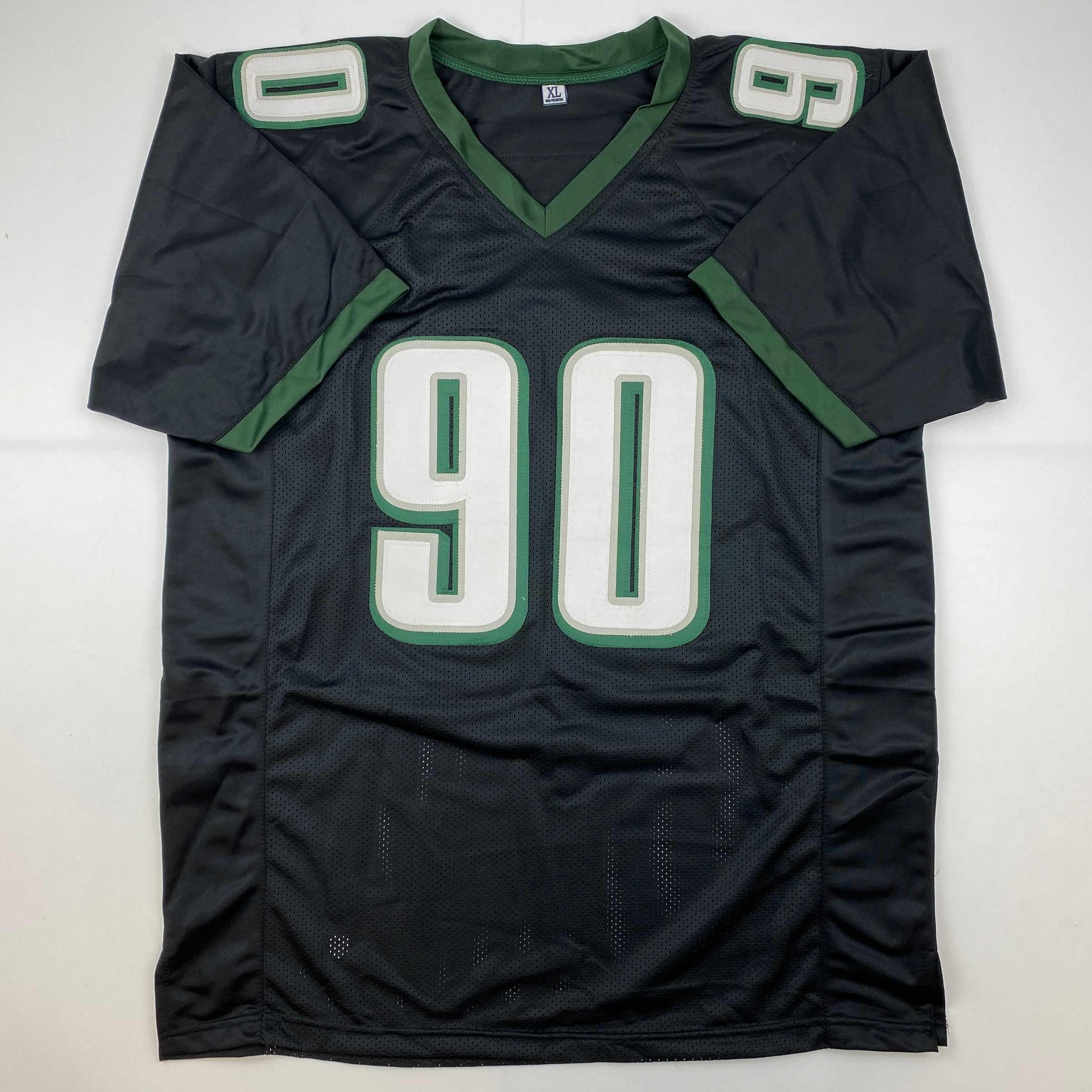 autographed-signed-jordan-davis-philadelphia-black-football-jersey-jsa-coa
