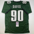 autographed-signed-jordan-davis-philadelphia-green-football-jersey-jsa-coa