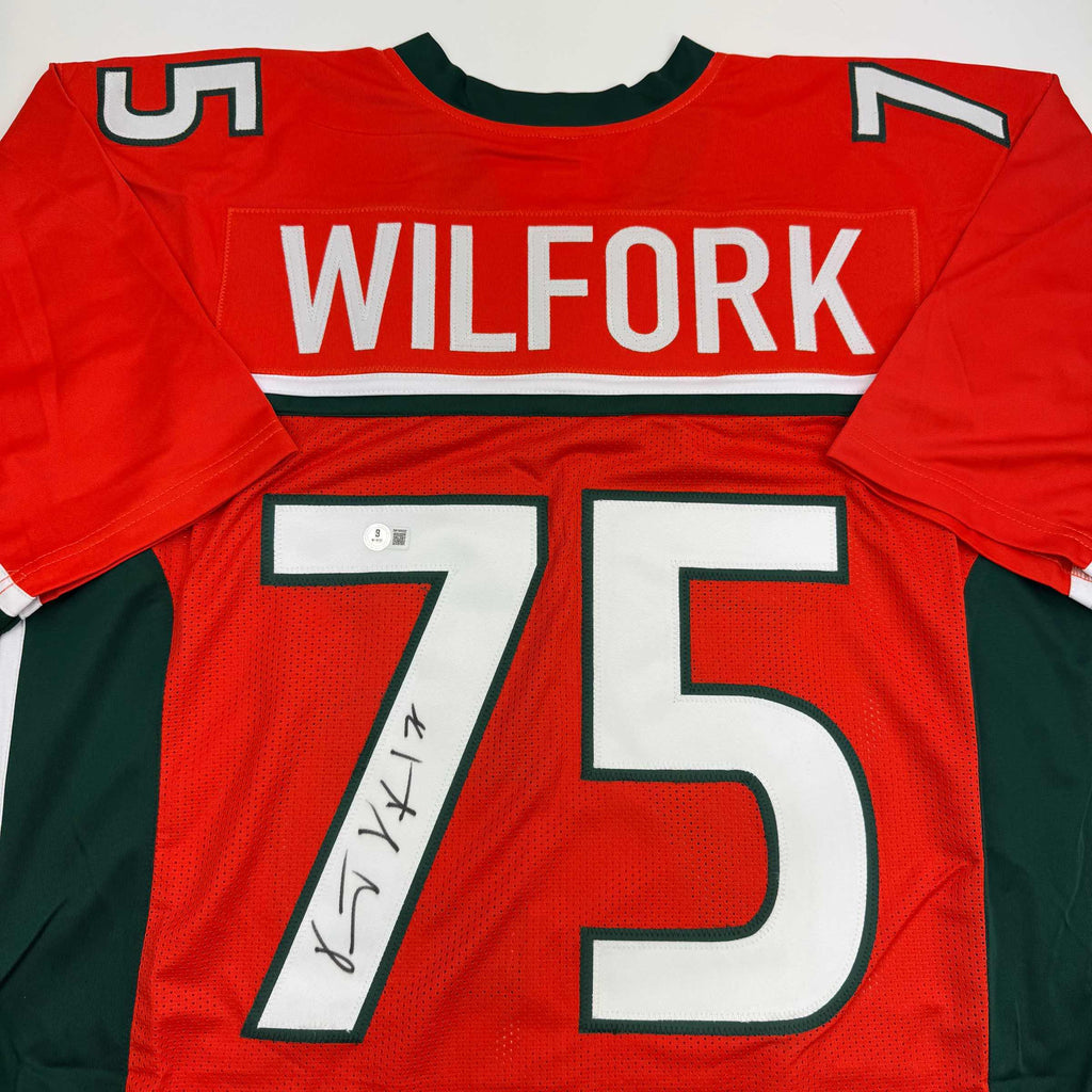 autographed-signed-vince-wilfork-miami-orange-college-football-jersey-beckett-bas-coa