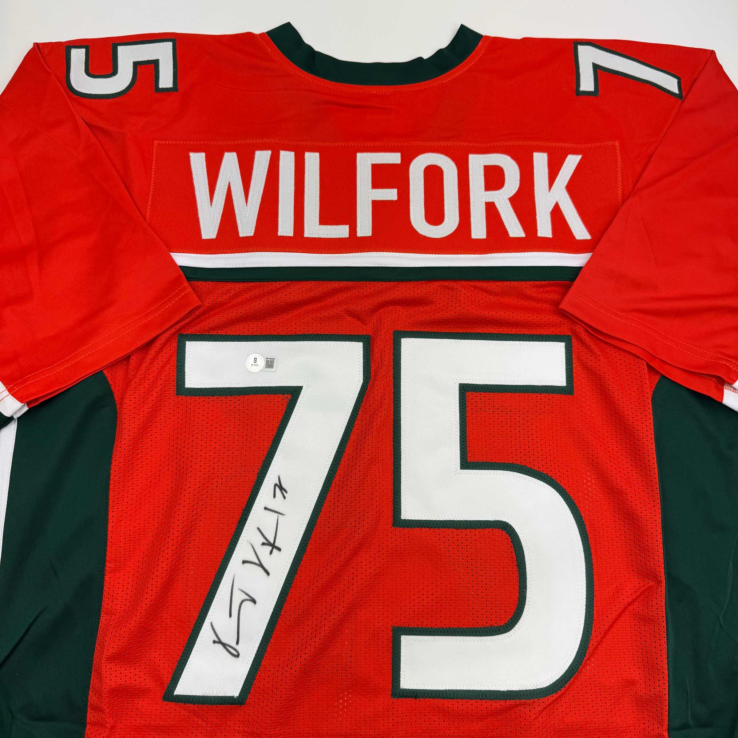 autographed-signed-vince-wilfork-miami-orange-college-football-jersey-beckett-bas-coa