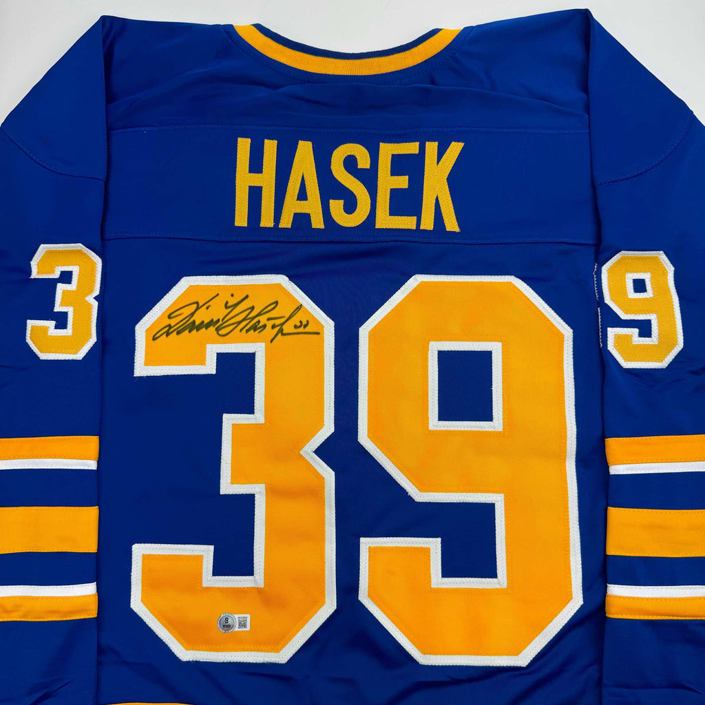 autographed-signed-dominik-hasek-buffalo-blue-hockey-jersey-beckett-bas-coa
