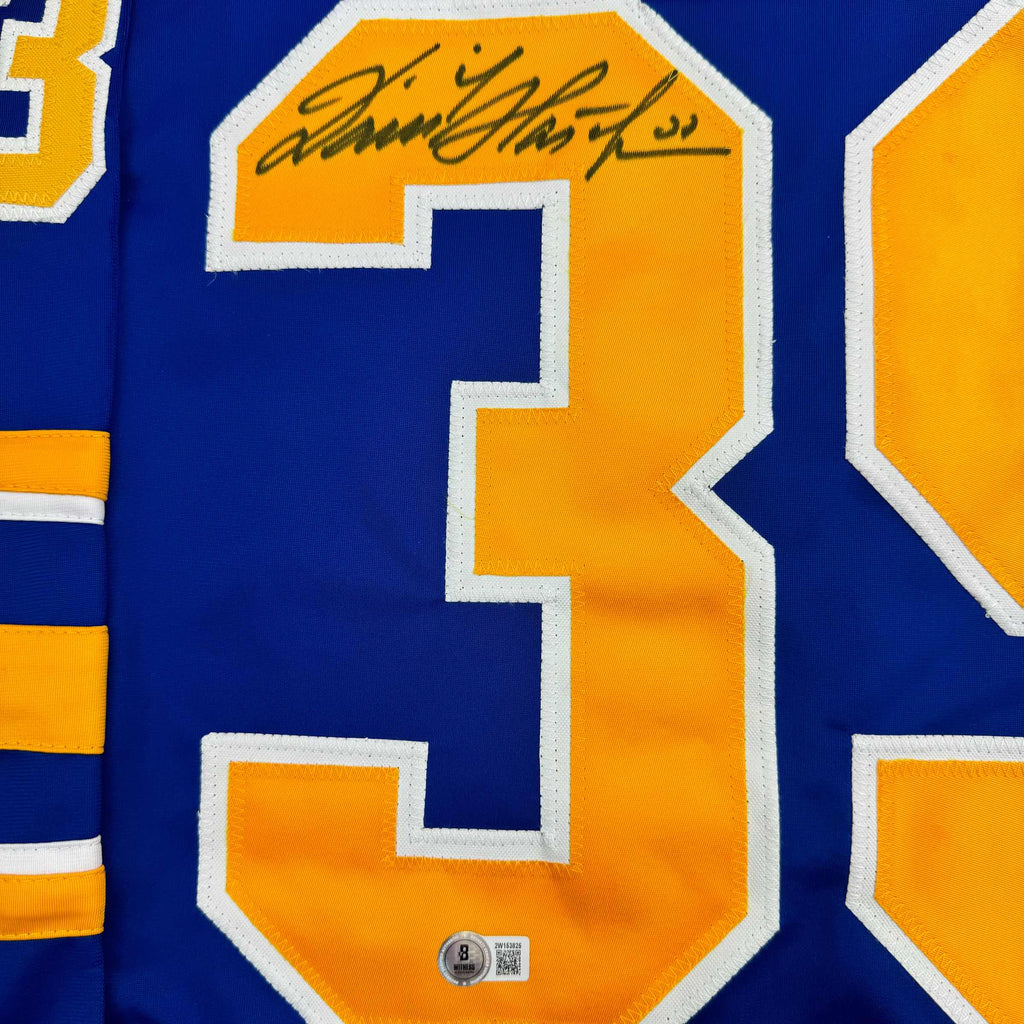 autographed-signed-dominik-hasek-buffalo-blue-hockey-jersey-beckett-bas-coa