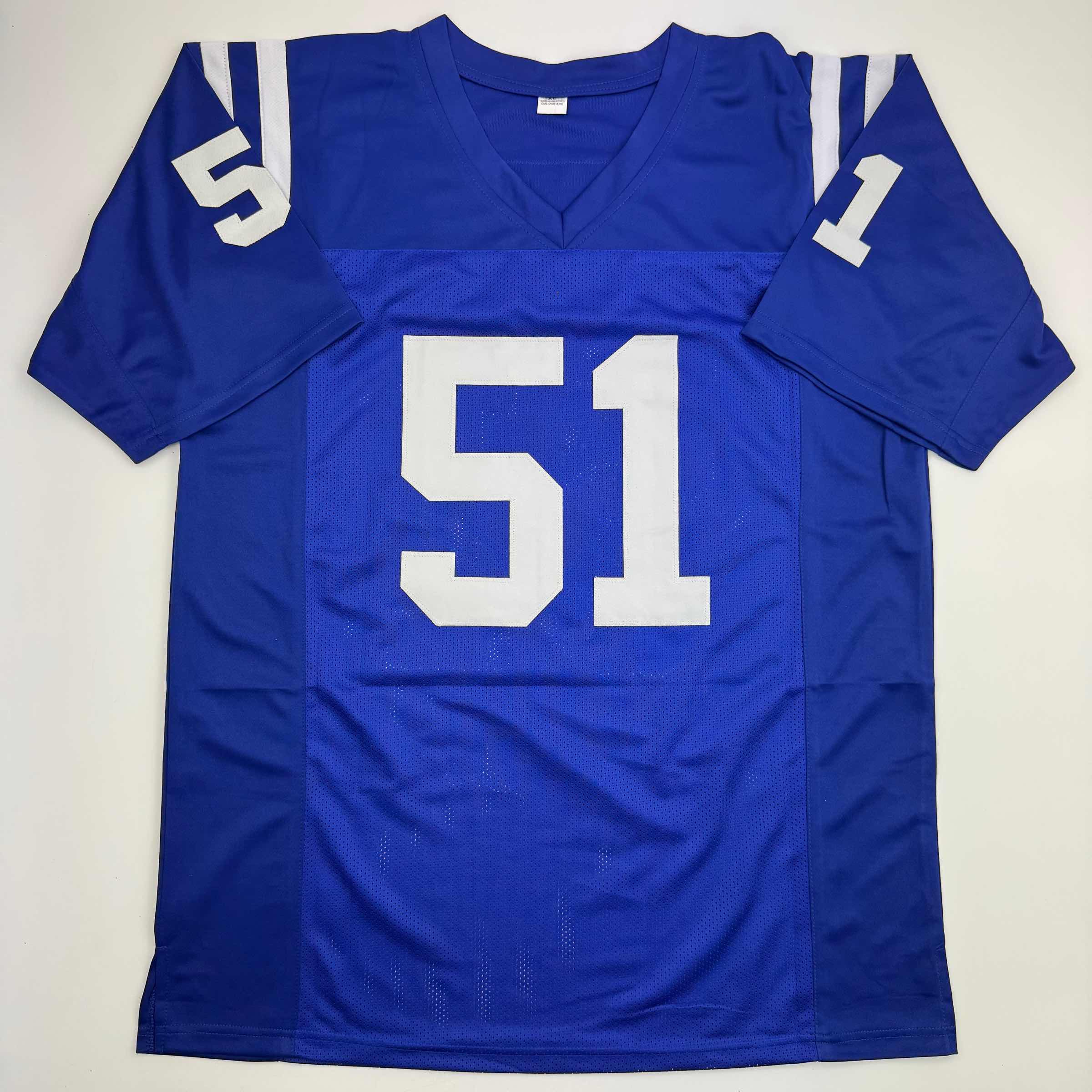 autographed-signed-kwity-paye-indianapolis-blue-football-jersey-beckett-bas-coa