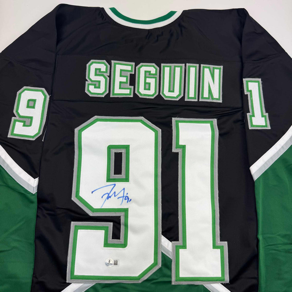 autographed-signed-tyler-seguin-dallas-black-hockey-jersey-beckett-bas-coa
