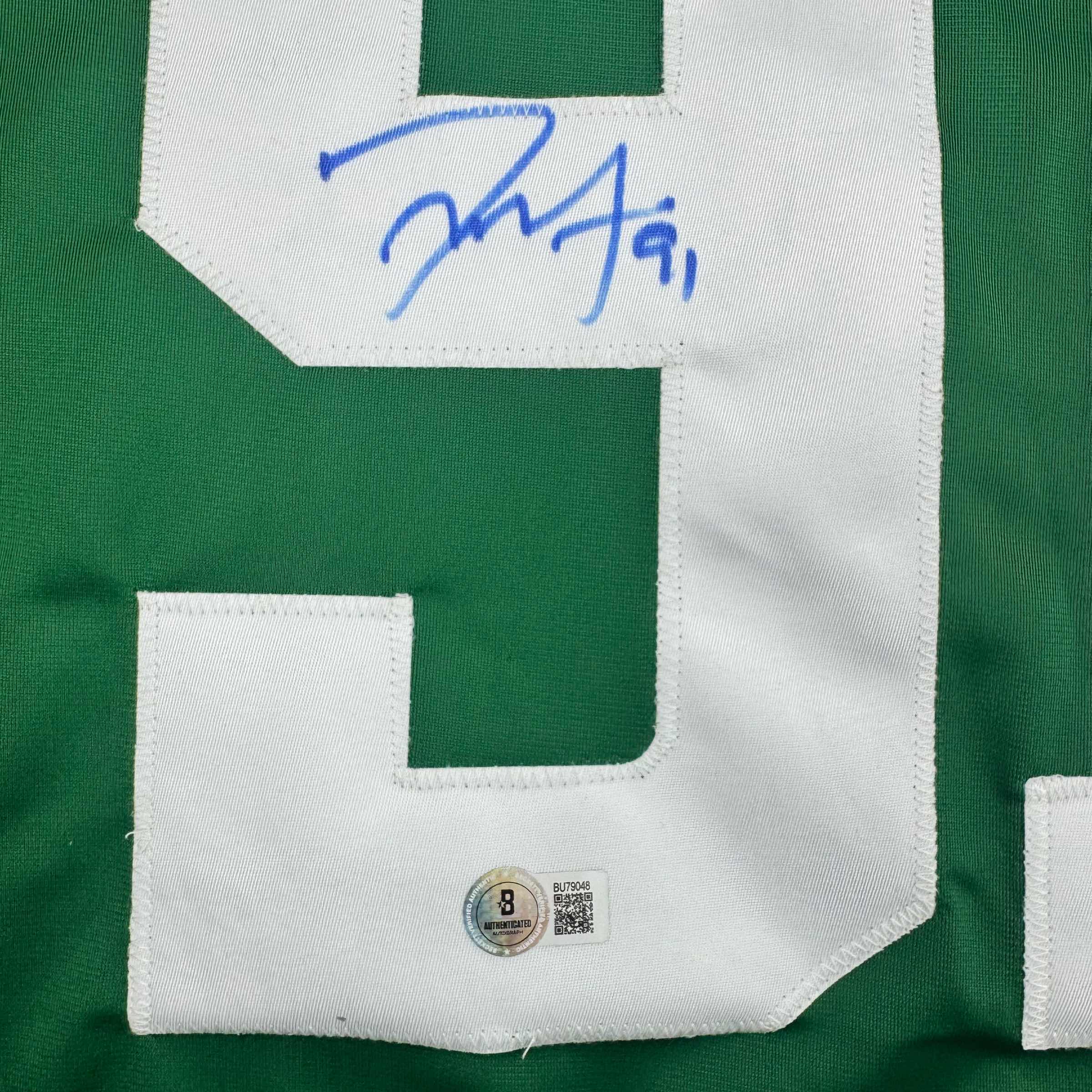 autographed-signed-tyler-seguin-dallas-green-hockey-jersey-beckett-bas-coa