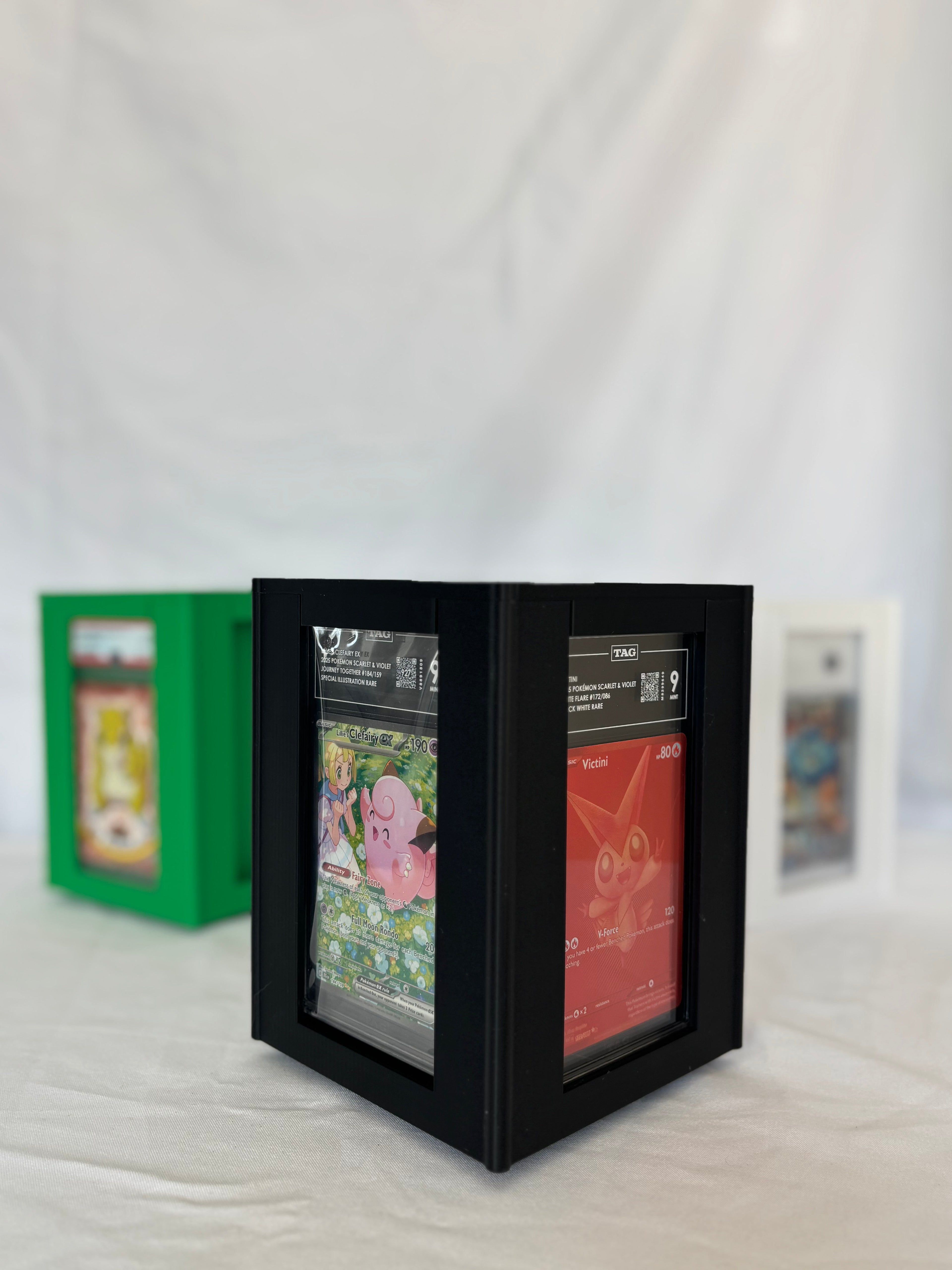 4-sided-rotating-tower-for-graded-card-slabs