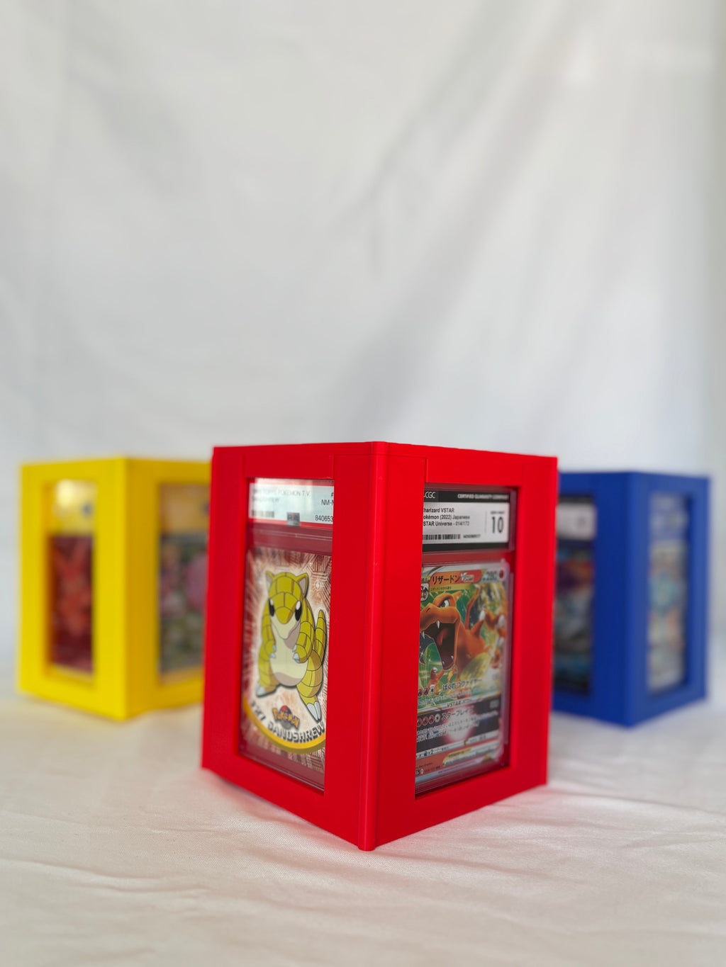 4-sided-rotating-tower-for-graded-card-slabs