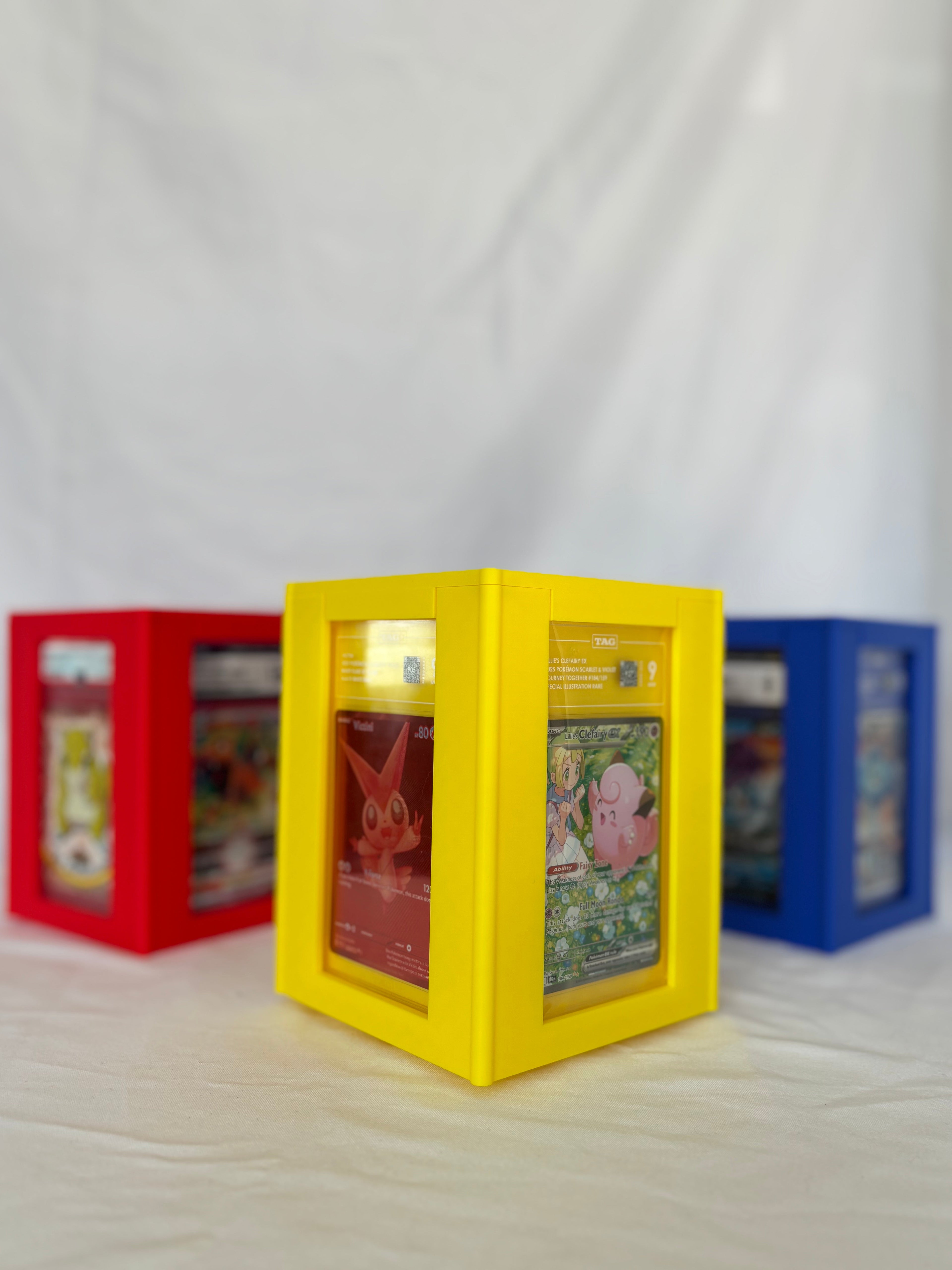 4-sided-rotating-tower-for-graded-card-slabs