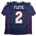 autographed-signed-doug-flutie-new-england-blue-football-jersey-beckett-bas-coa