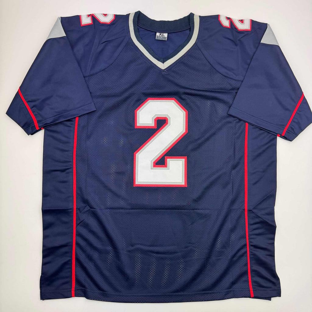 autographed-signed-doug-flutie-new-england-blue-football-jersey-beckett-bas-coa
