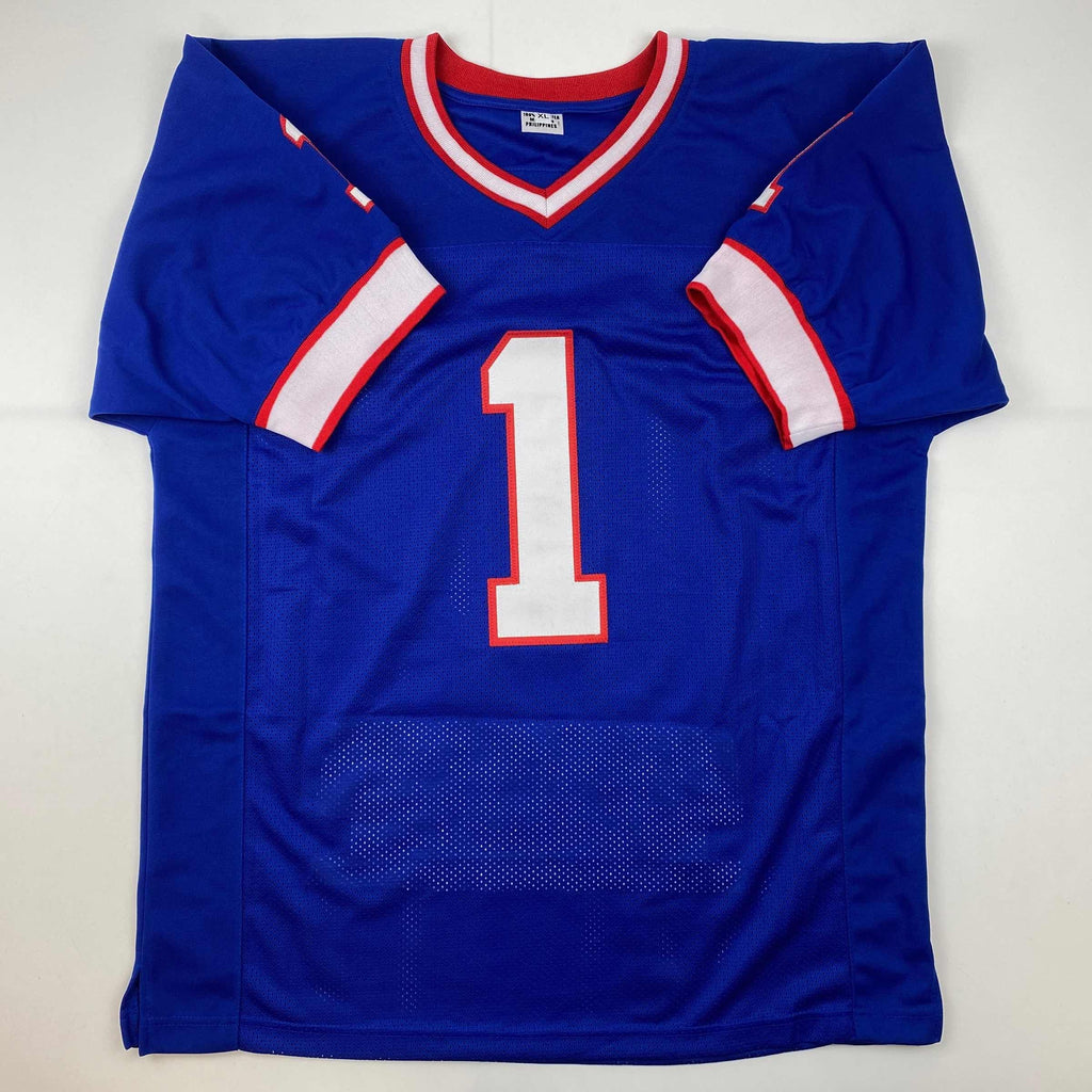 autographed-signed-bill-parcells-new-york-blue-stat-football-jersey-jsa-coa