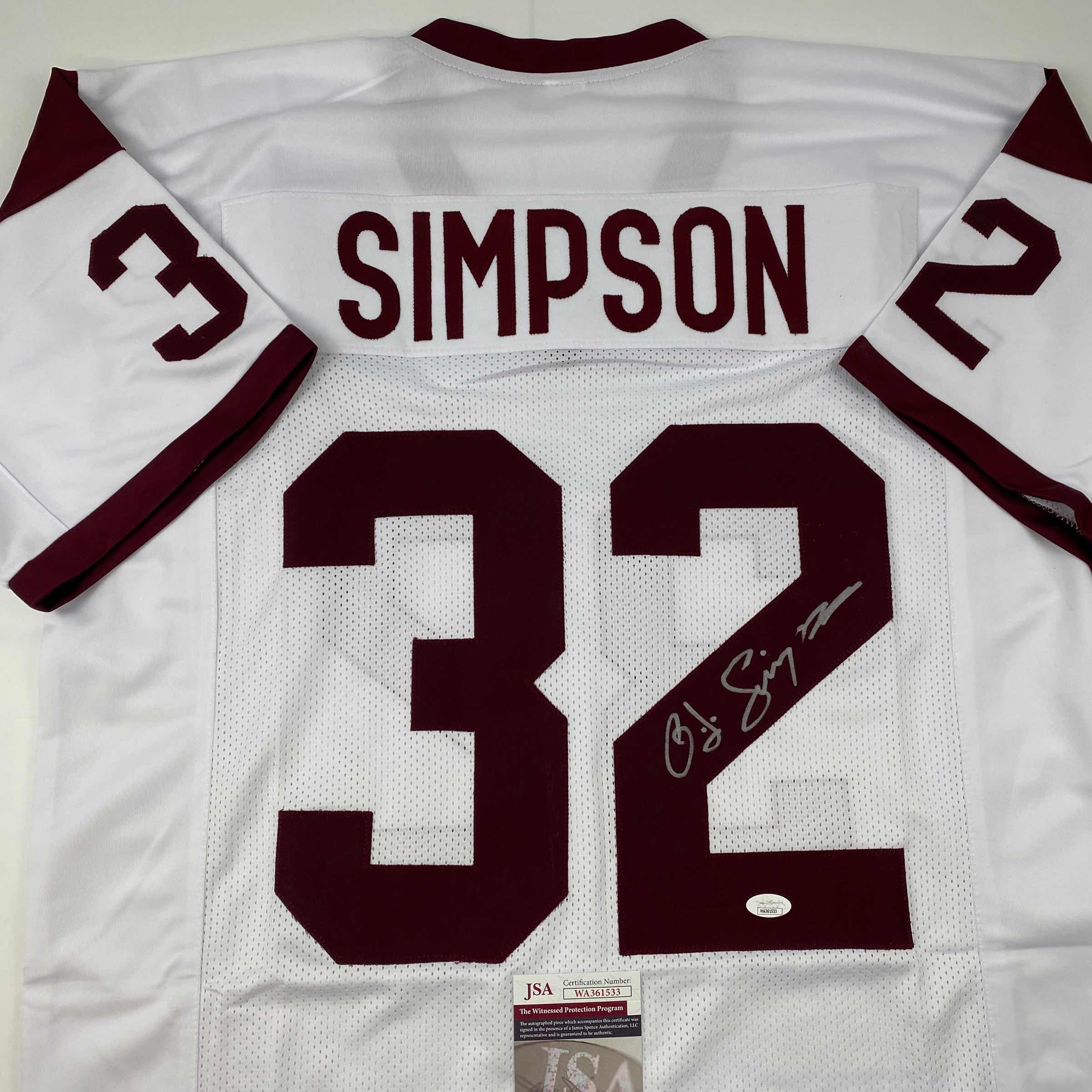 autographed-signed-oj-o-j-simpson-usc-white-football-jersey-jsa-coa