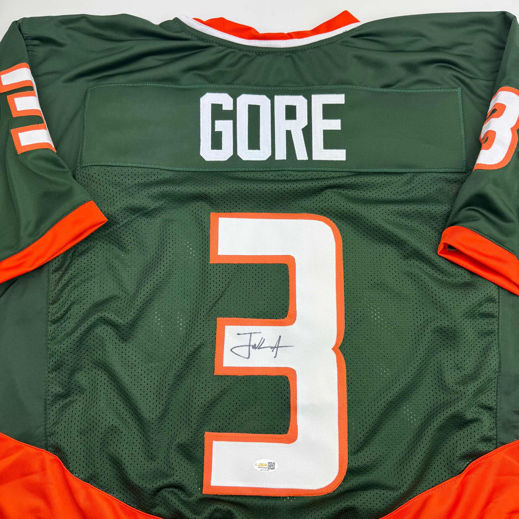 autographed-signed-frank-gore-miami-green-football-jersey-jsa-coa