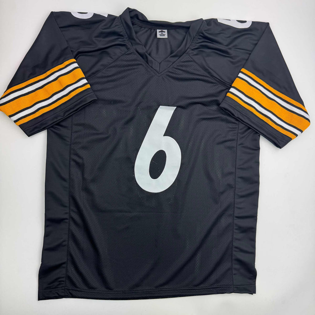 autographed-signed-patrick-queen-pittsburgh-black-football-jersey-jsa-coa