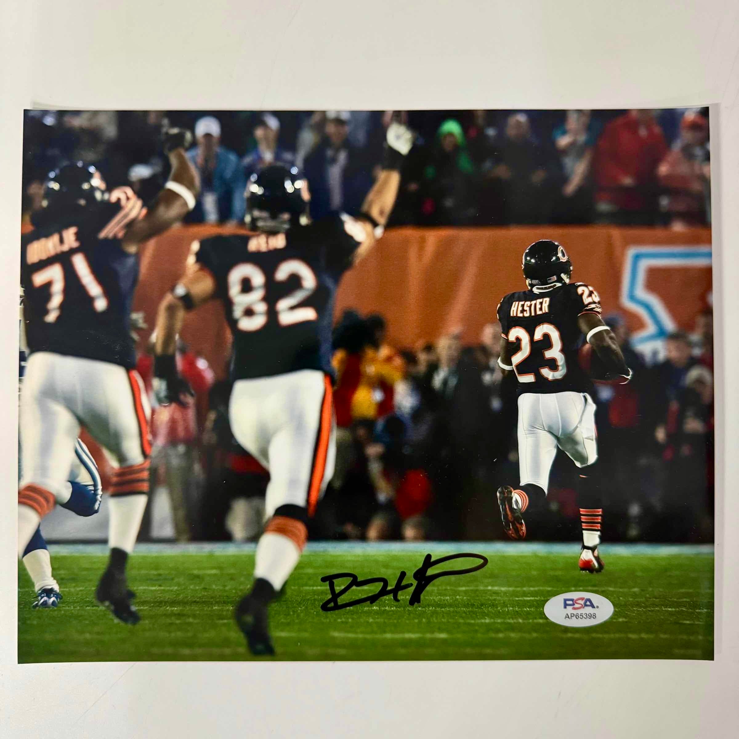 autographed-signed-devin-hester-chicago-bears-8x10-football-photo-jsa-coa-1