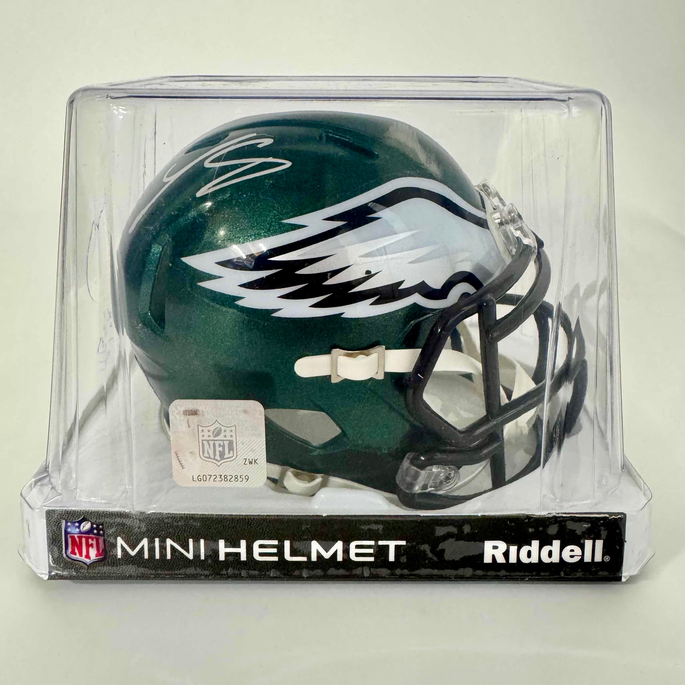 autographed-signed-lesean-mccoy-philadelphia-eagles-mini-football-helmet-jsa-coa