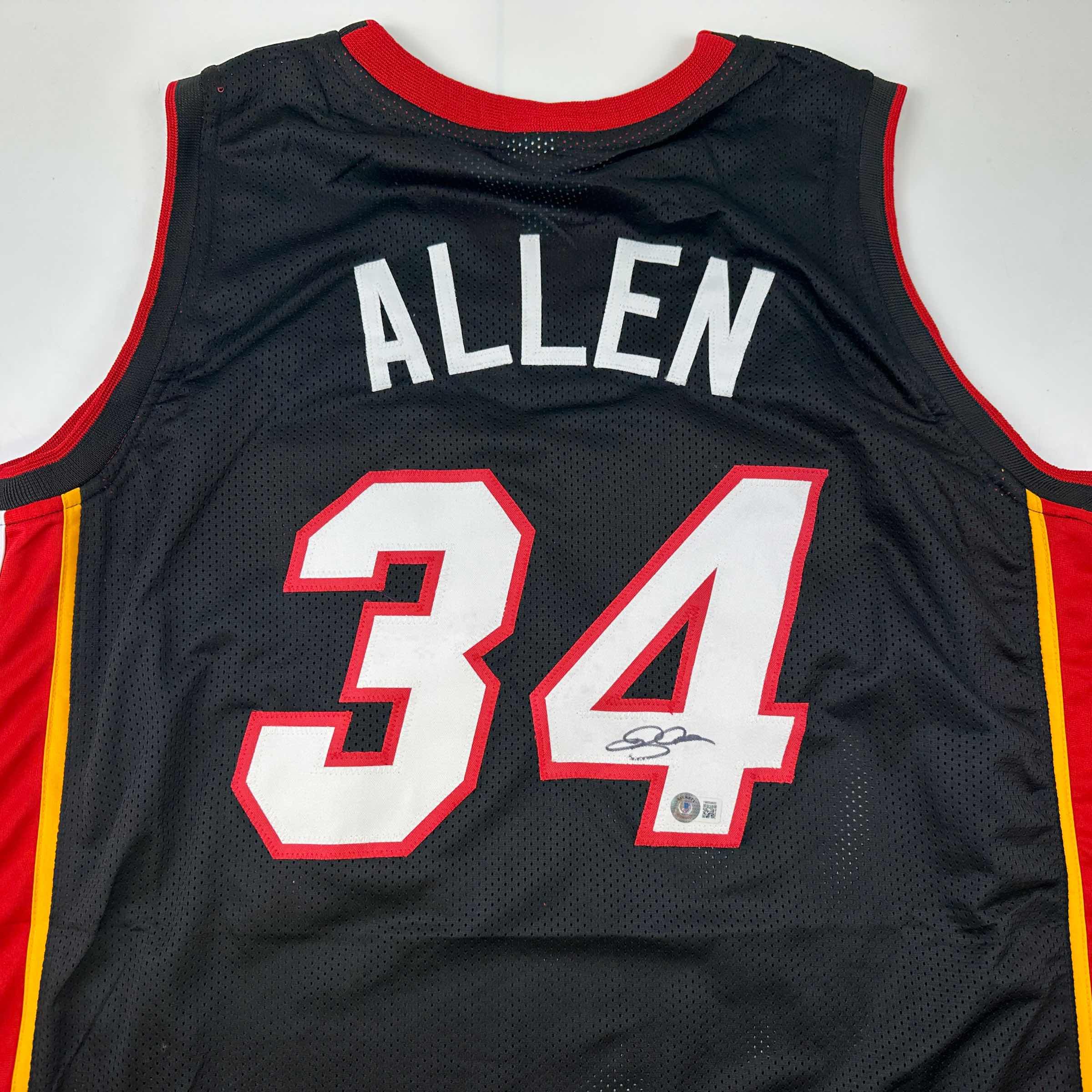 autographed-signed-ray-allen-miami-black-basketball-jersey-beckett-bas-coa