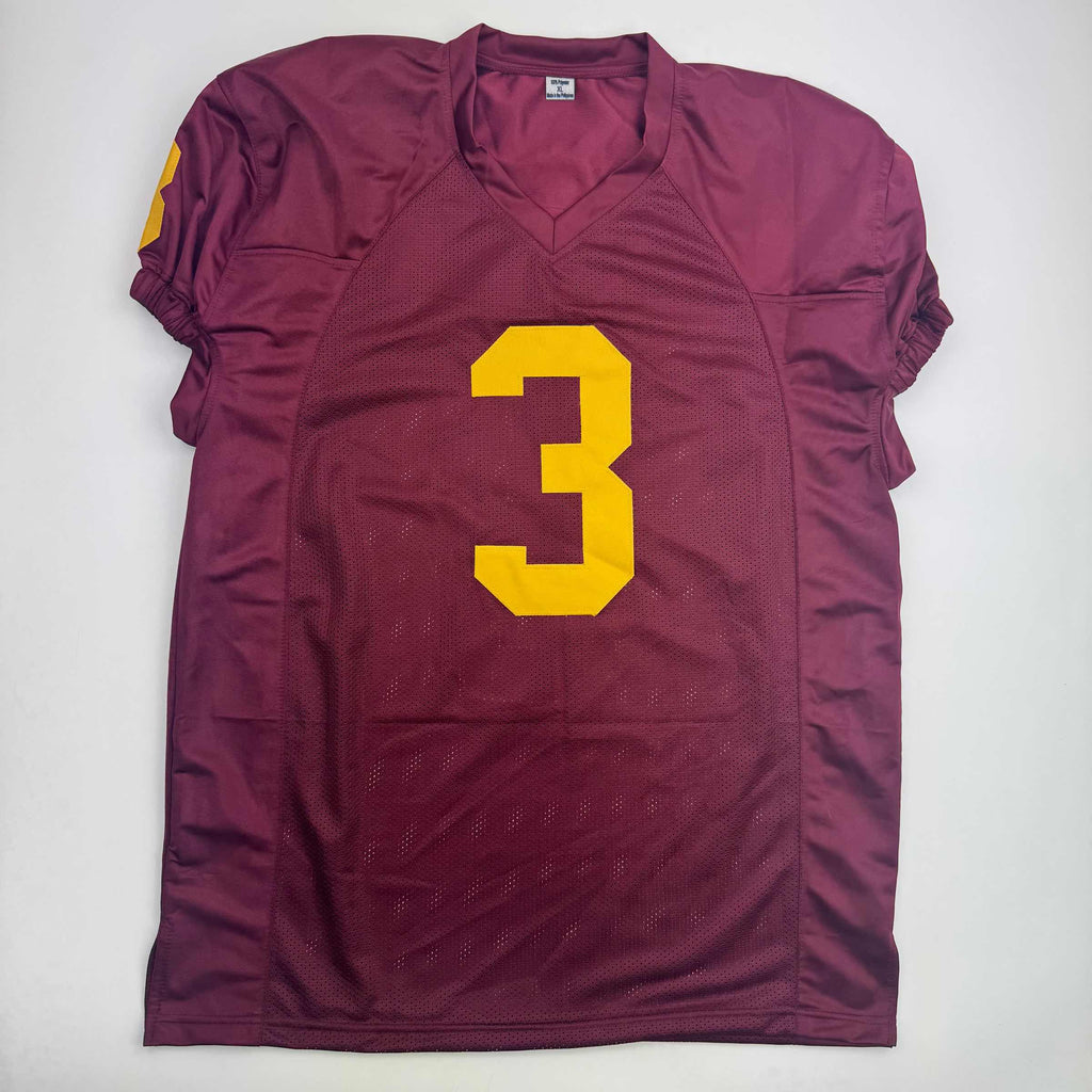 autographed-signed-jordan-addison-usc-southern-cal-red-college-football-jersey-jsa-coa