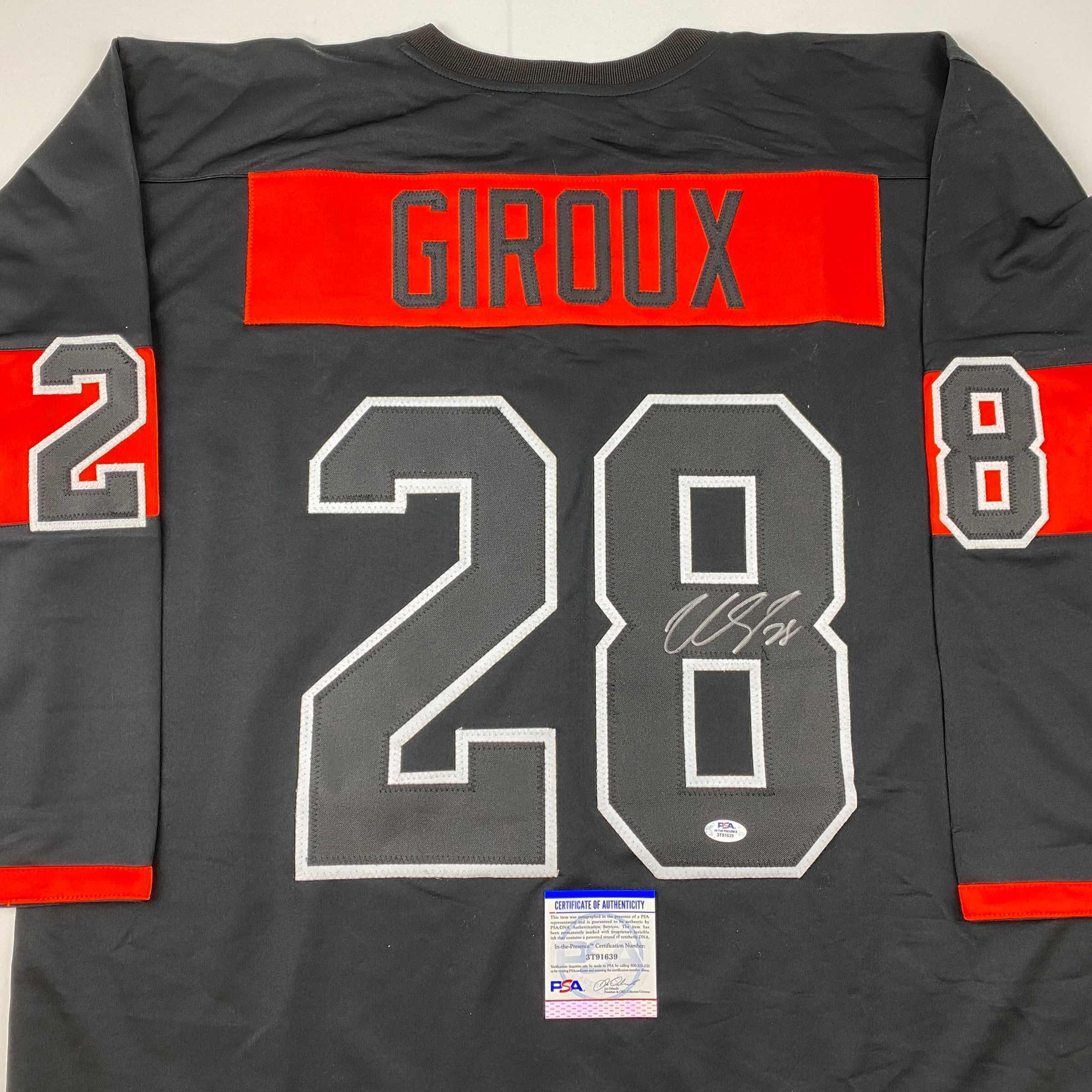 autographed-signed-claude-giroux-philadelphia-black-hockey-jersey-psa-dna-coa