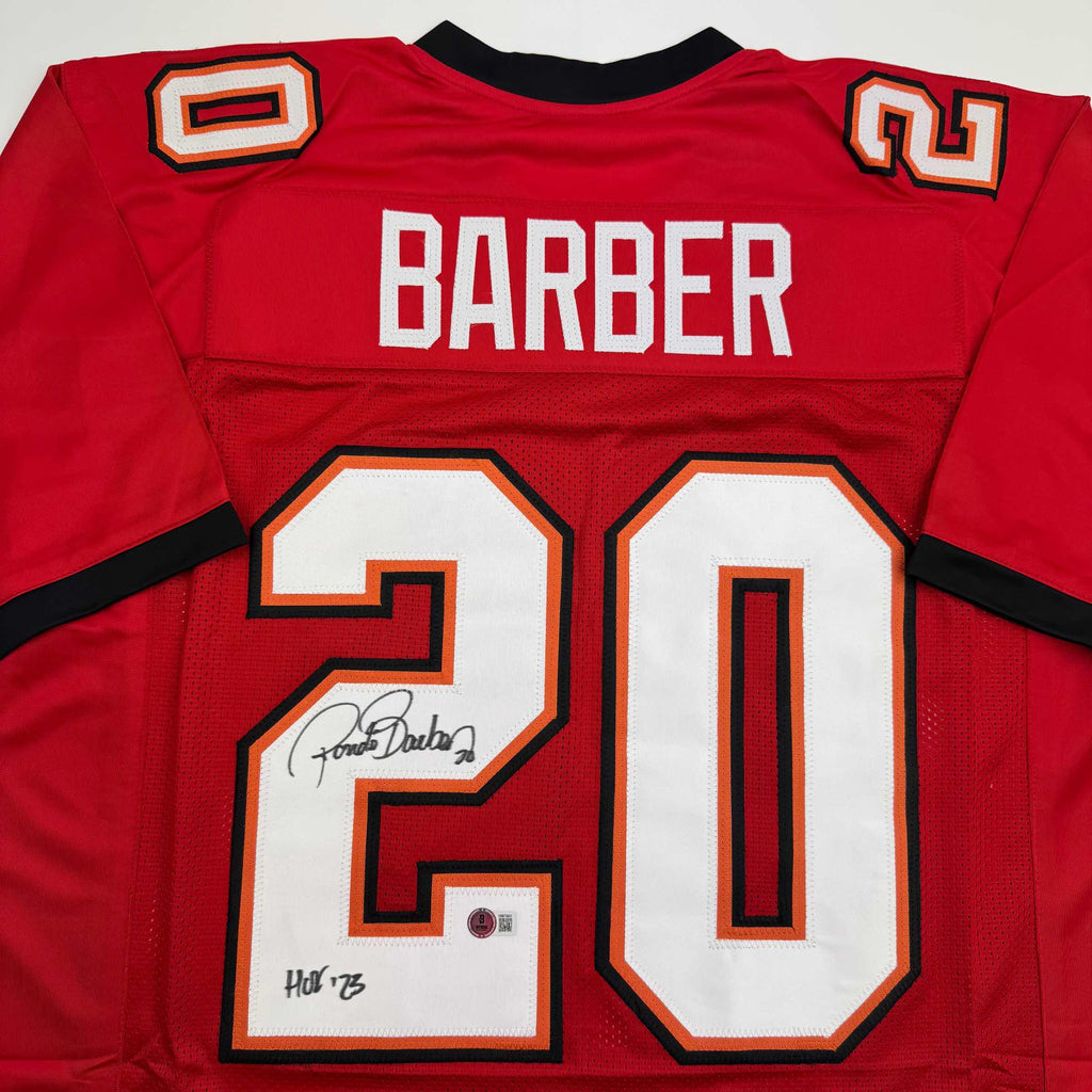 autographed-signed-ronde-barber-hof-23-tampa-bay-red-football-jersey-beckett-bas-coa