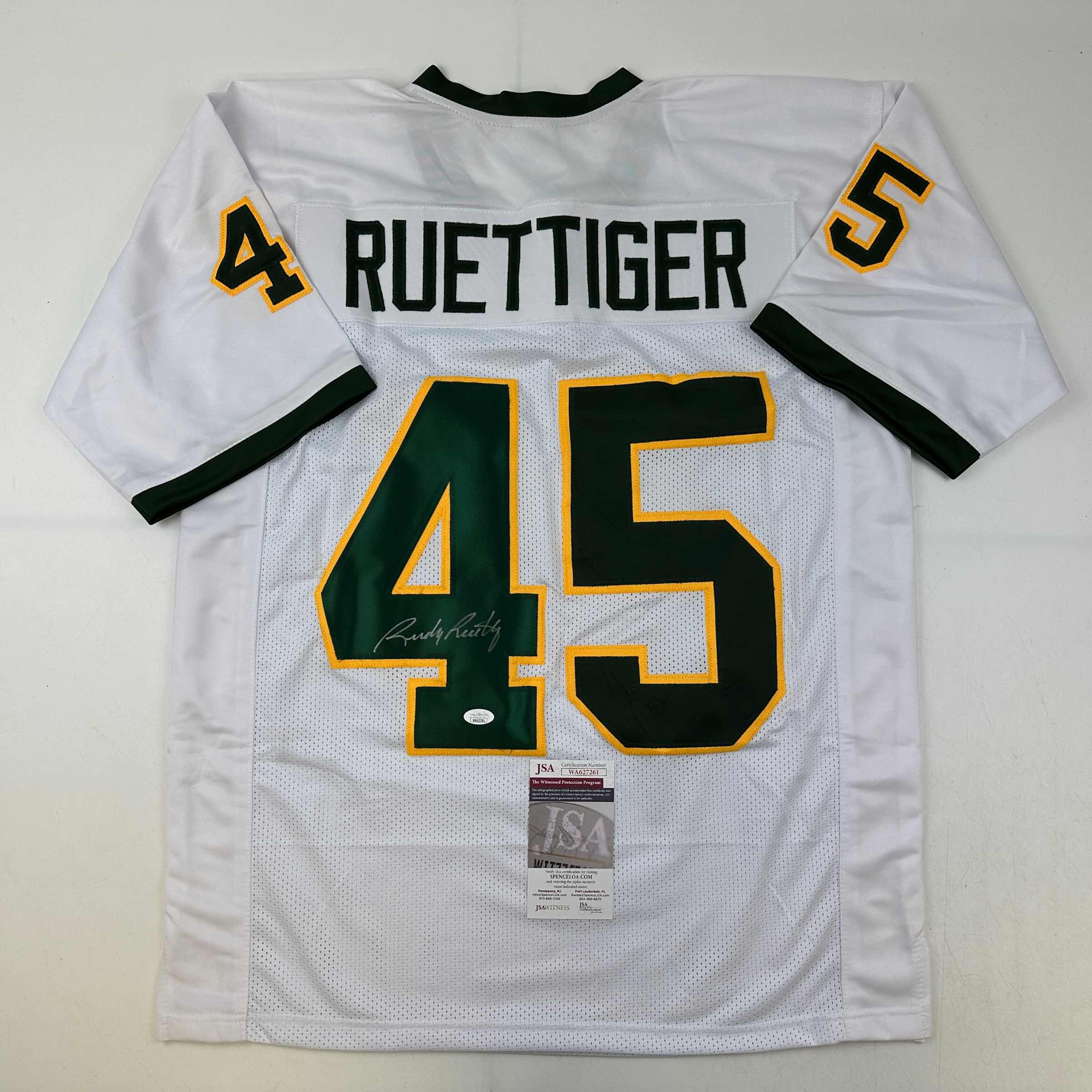 autographed-signed-rudy-ruettiger-notre-dame-white-green-college-football-jersey-jsa-coa