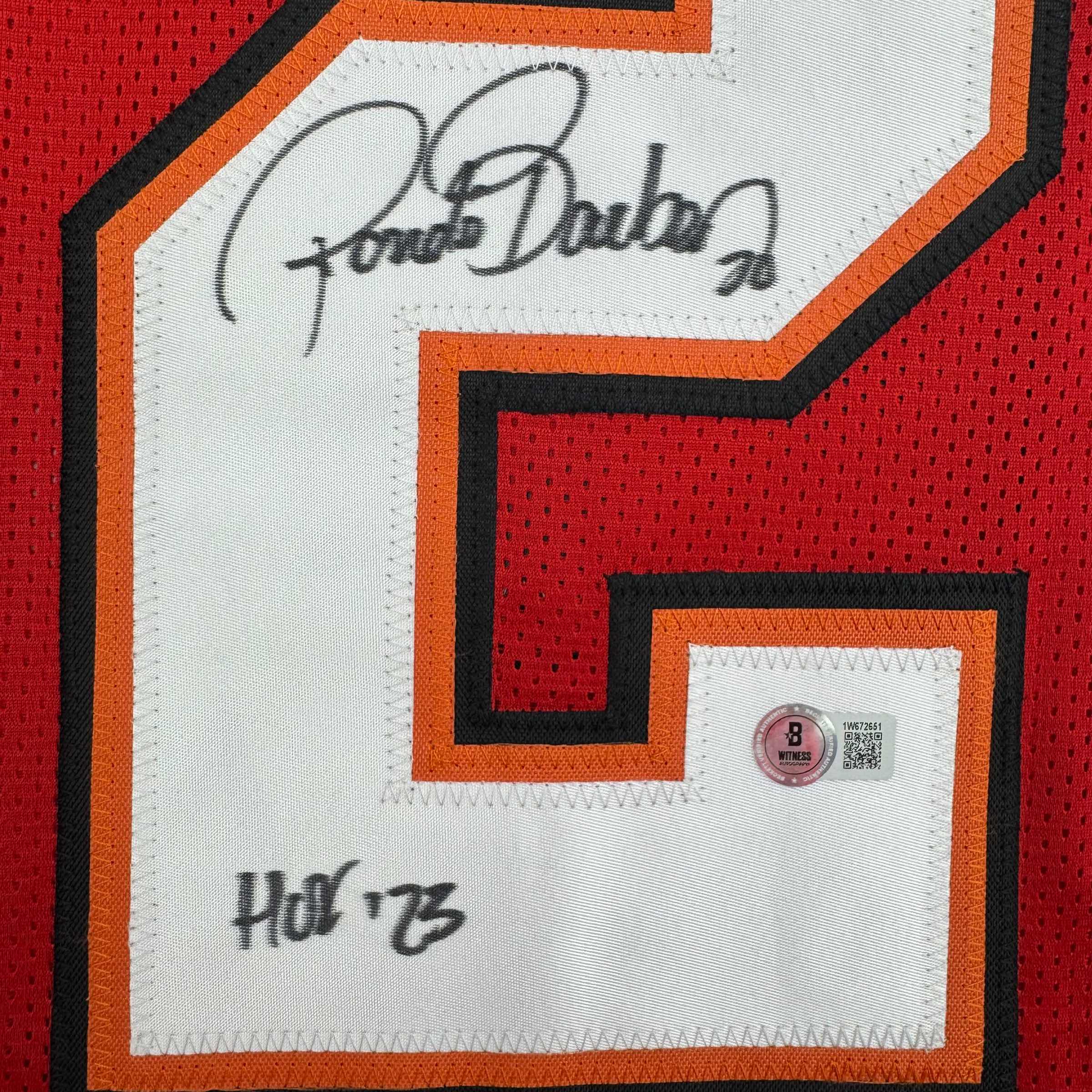 autographed-signed-ronde-barber-hof-23-tampa-bay-red-football-jersey-beckett-bas-coa