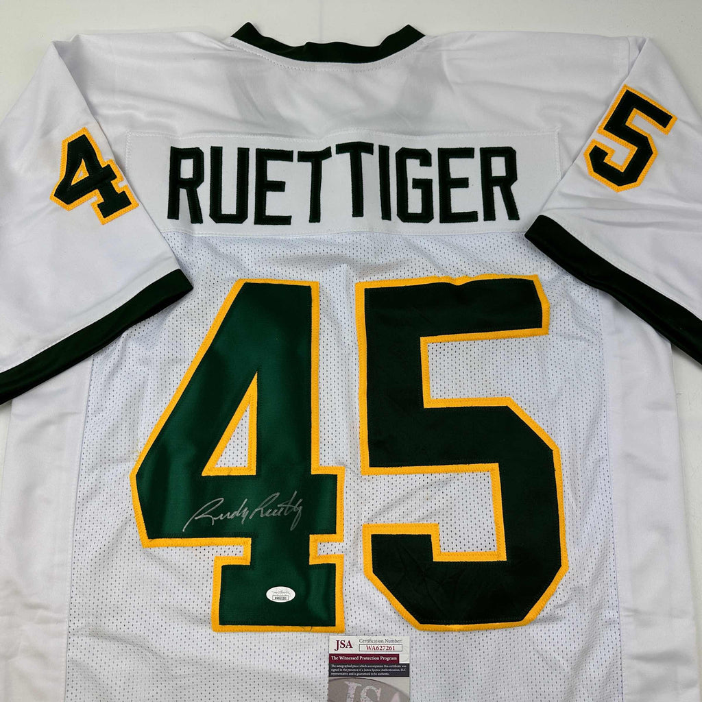 autographed-signed-rudy-ruettiger-notre-dame-white-green-college-football-jersey-jsa-coa