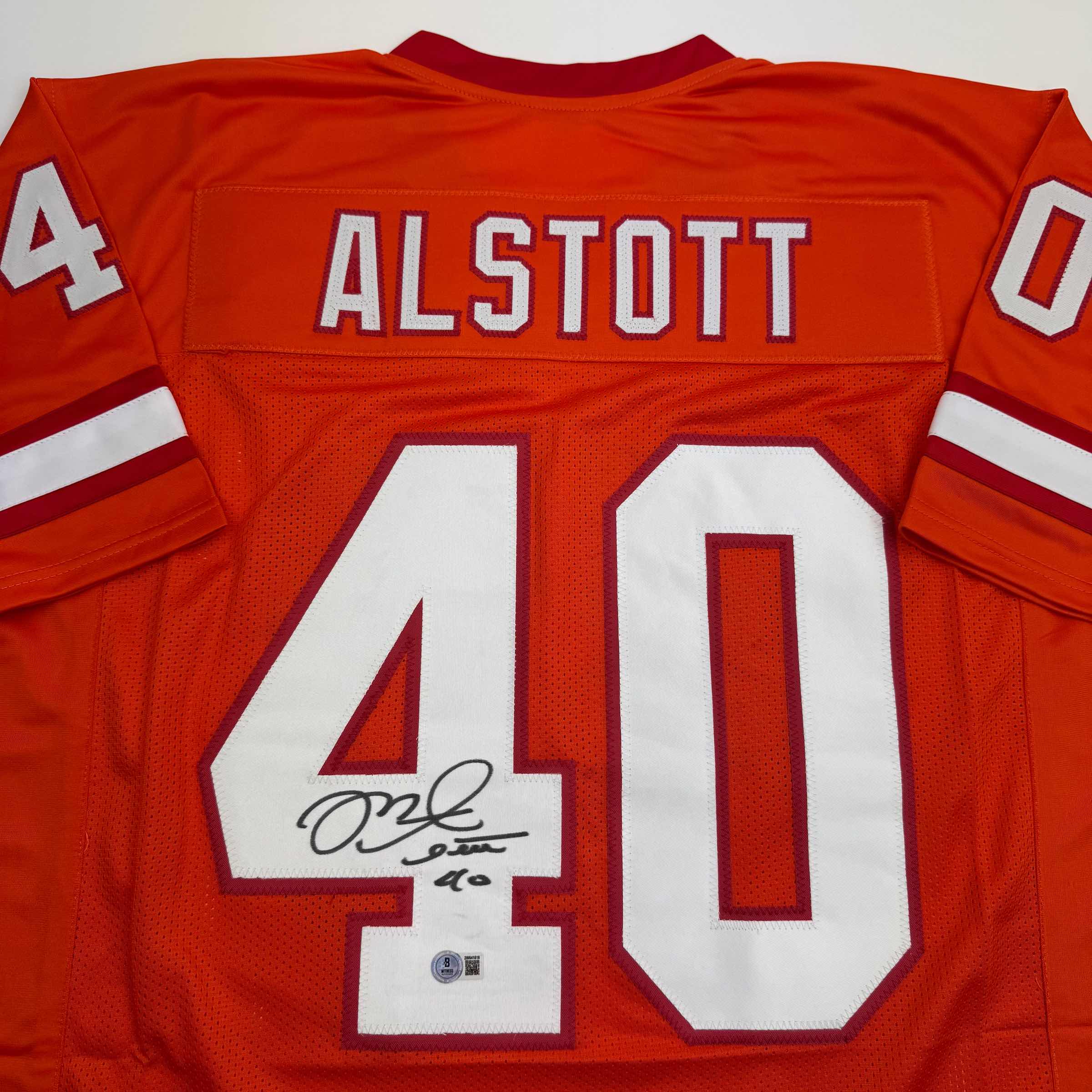 autographed-signed-mike-alstott-tampa-bay-orange-creamsicle-football-jersey-beckett-bas-coa
