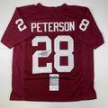 autographed-signed-adrian-peterson-oklahoma-maroon-college-football-jersey-jsa-coa
