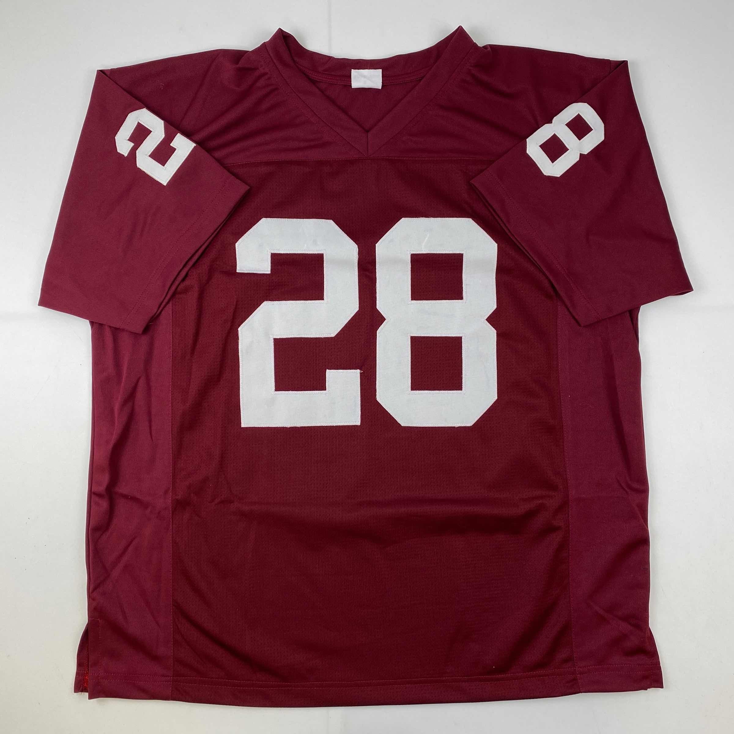 autographed-signed-adrian-peterson-oklahoma-maroon-college-football-jersey-jsa-coa