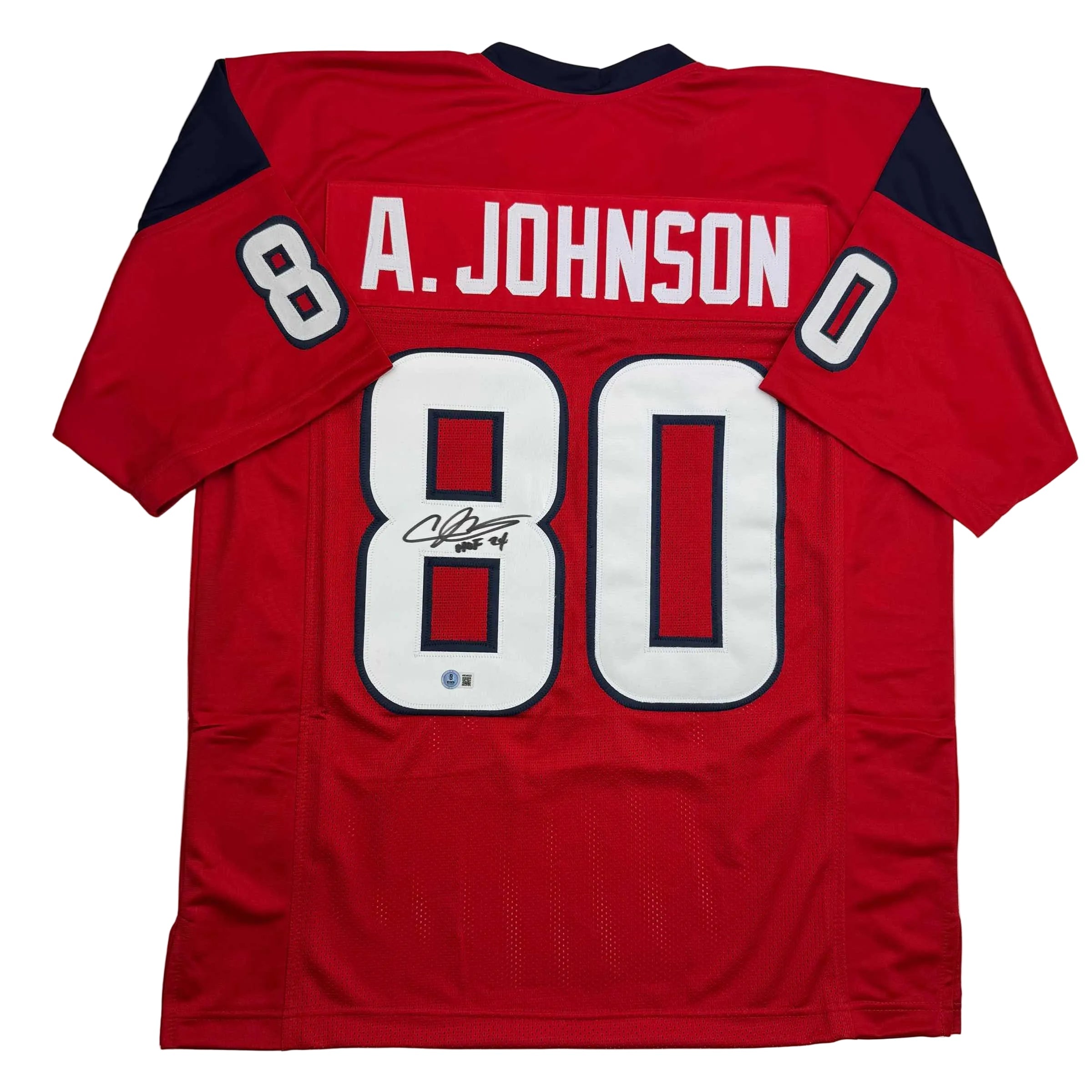 autographed-signed-andre-johnson-hof-24-houston-texans-red-football-jersey-jsa-coa