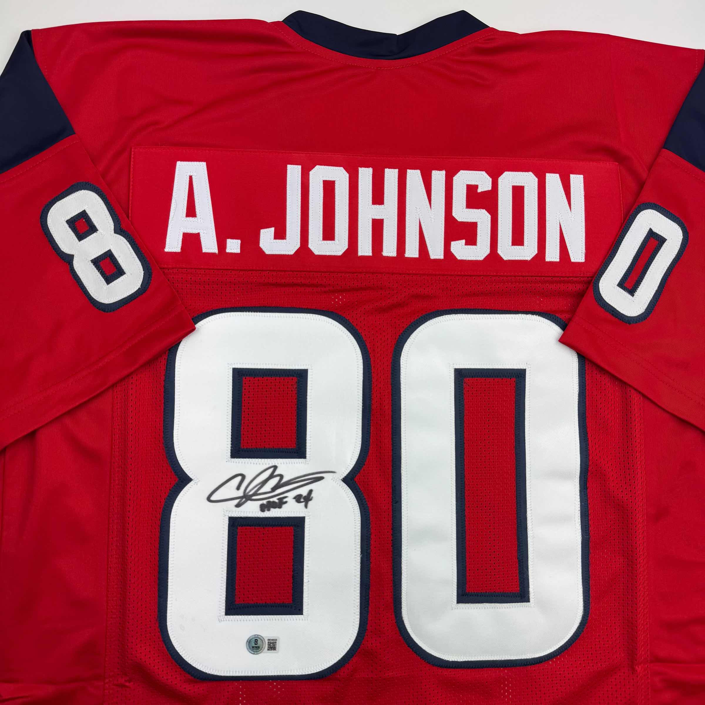 autographed-signed-andre-johnson-hof-24-houston-texans-red-football-jersey-jsa-coa