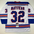 autographed-signed-stephane-matteau-94-champs-new-york-white-hockey-jersey-jsa-coa
