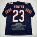 autographed-signed-devin-hester-chicago-blue-stat-football-jersey-jsa-coa