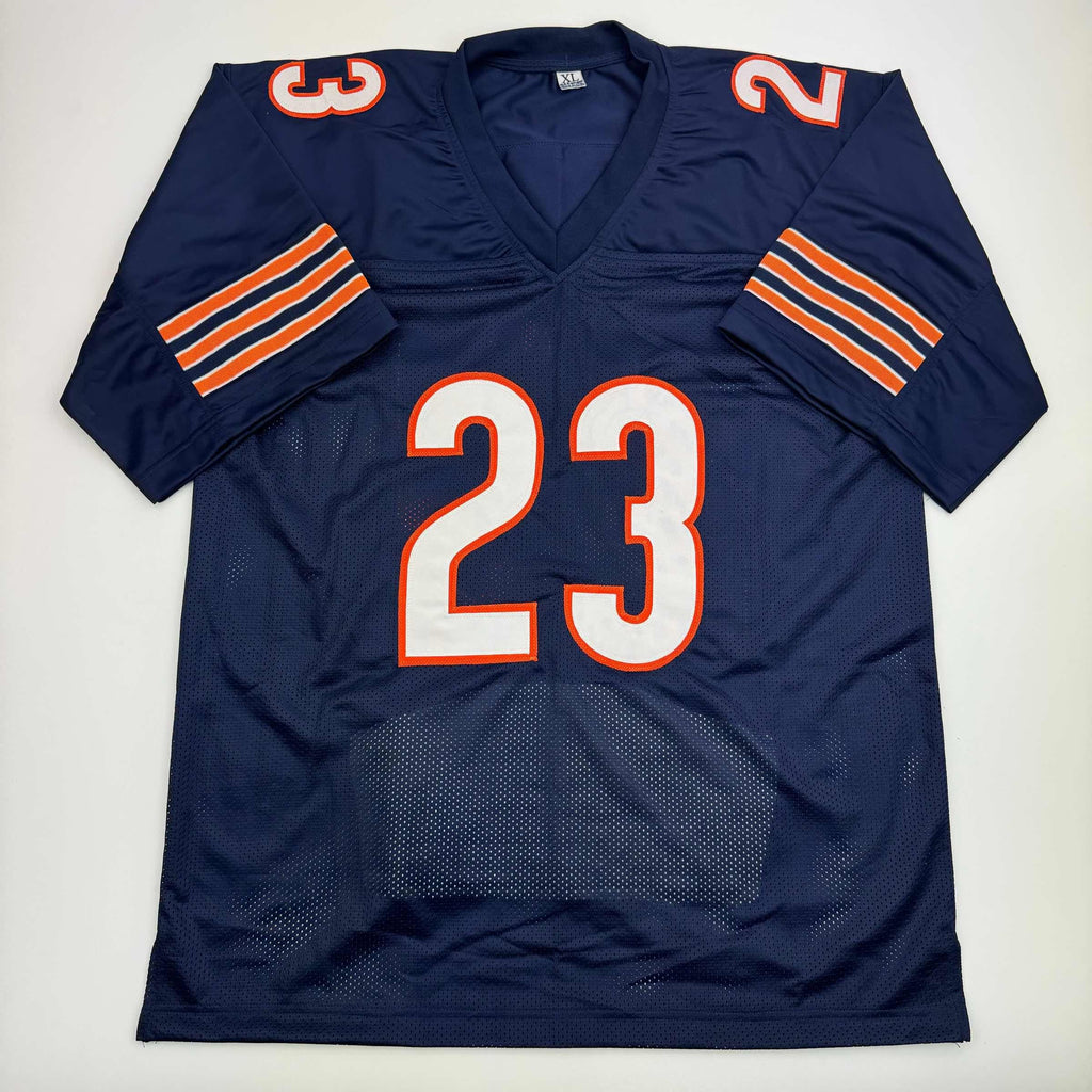 autographed-signed-devin-hester-chicago-blue-stat-football-jersey-jsa-coa