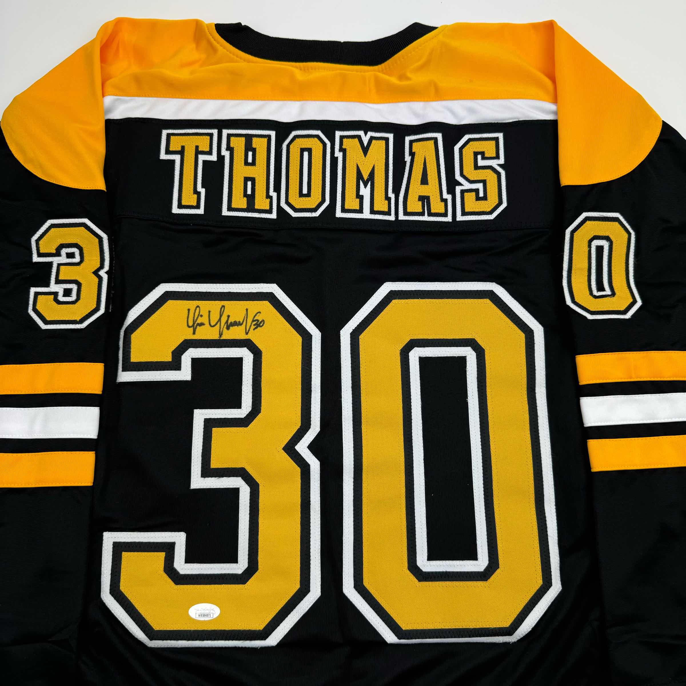 autographed-signed-tim-thomas-boston-black-hockey-jersey-jsa-coa