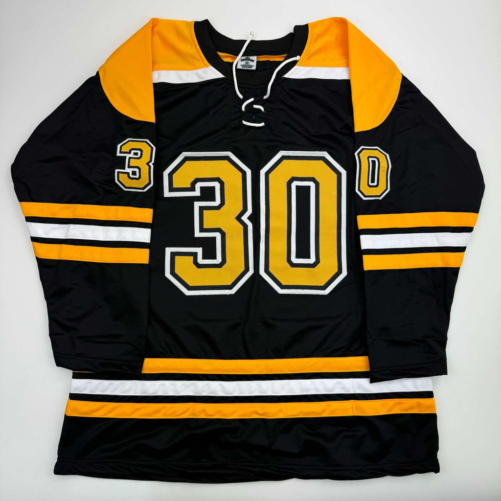 autographed-signed-tim-thomas-boston-black-hockey-jersey-jsa-coa