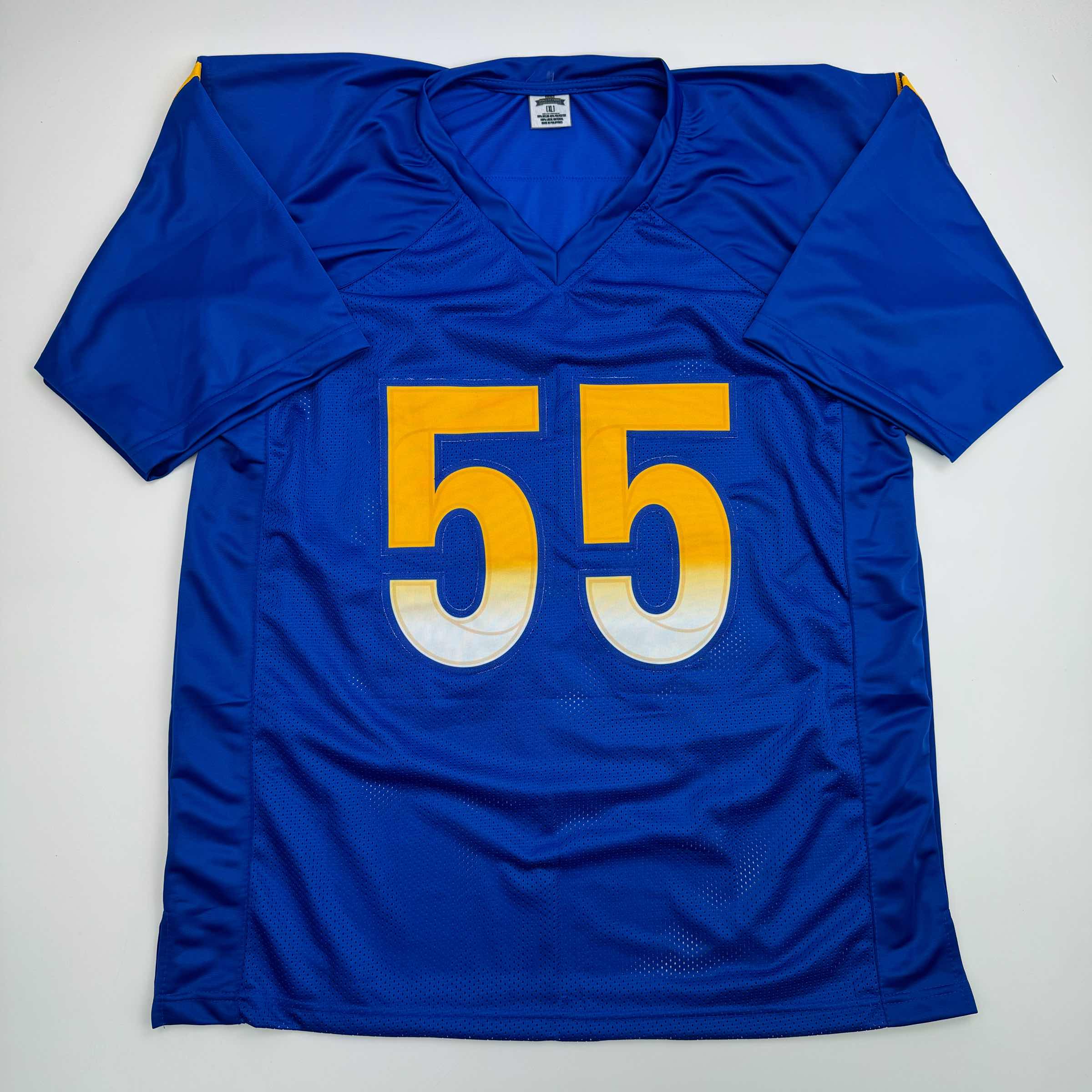 autographed-signed-braden-fiske-los-angeles-la-blue-football-jersey-jsa-coa