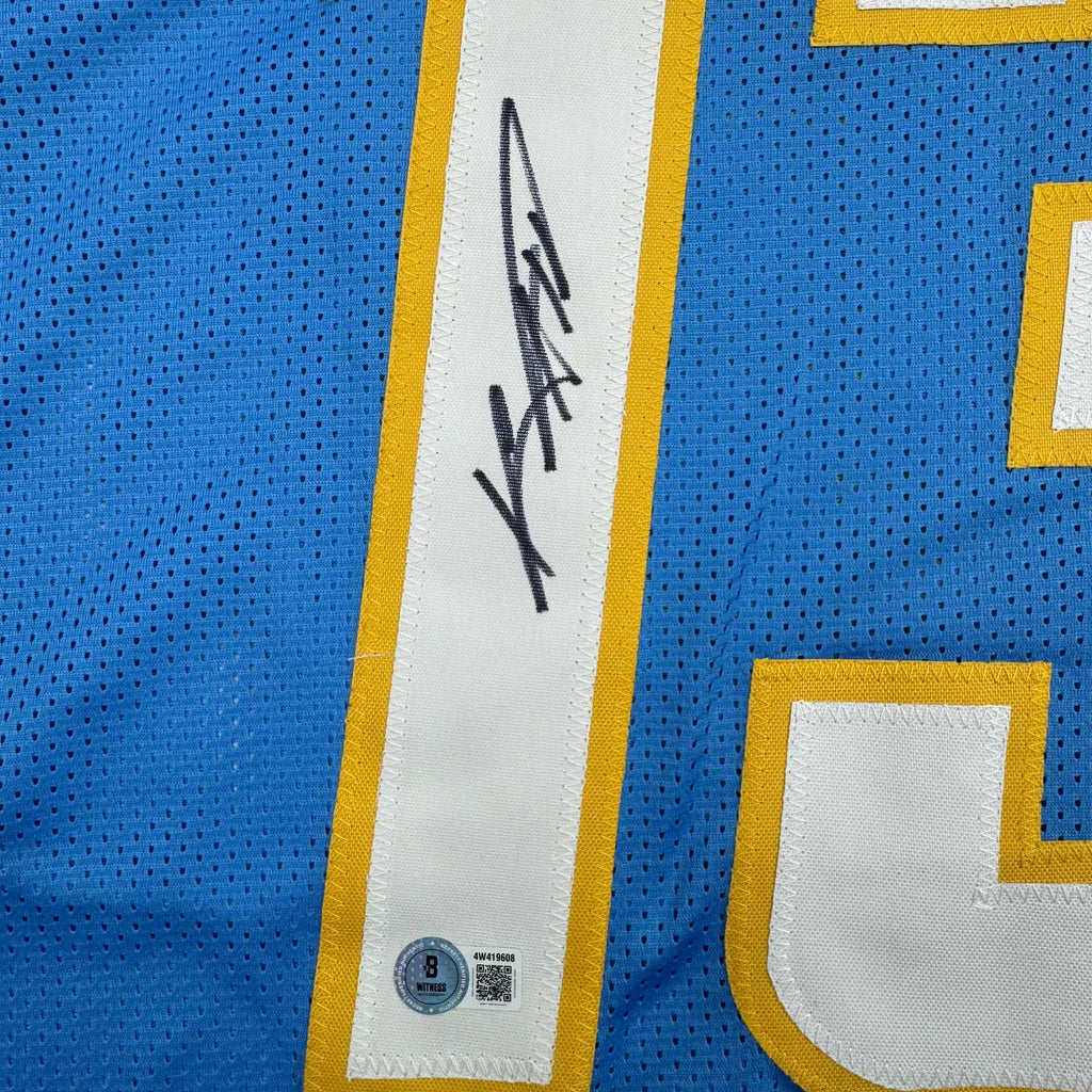 autographed-signed-keenan-allen-los-angeles-la-powder-blue-football-jersey-beckett-bas-coa