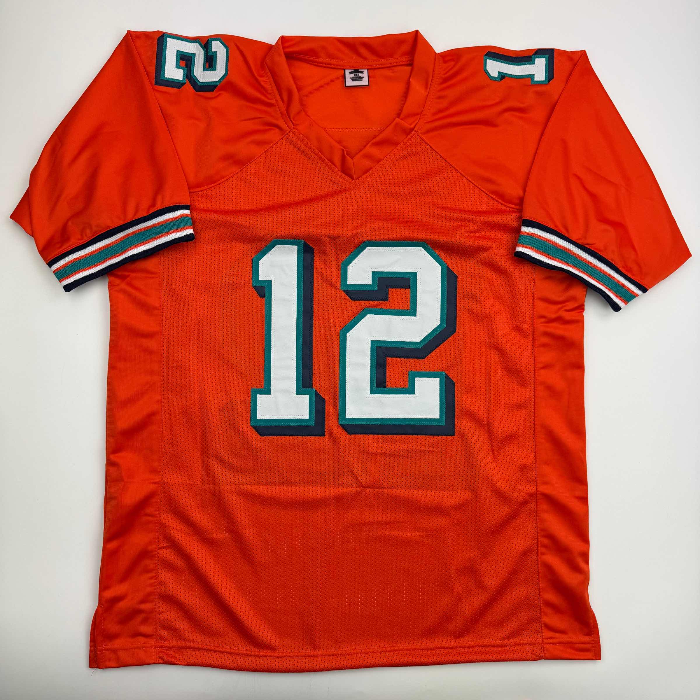 autographed-signed-bob-griese-miami-orange-football-jersey-jsa-coa