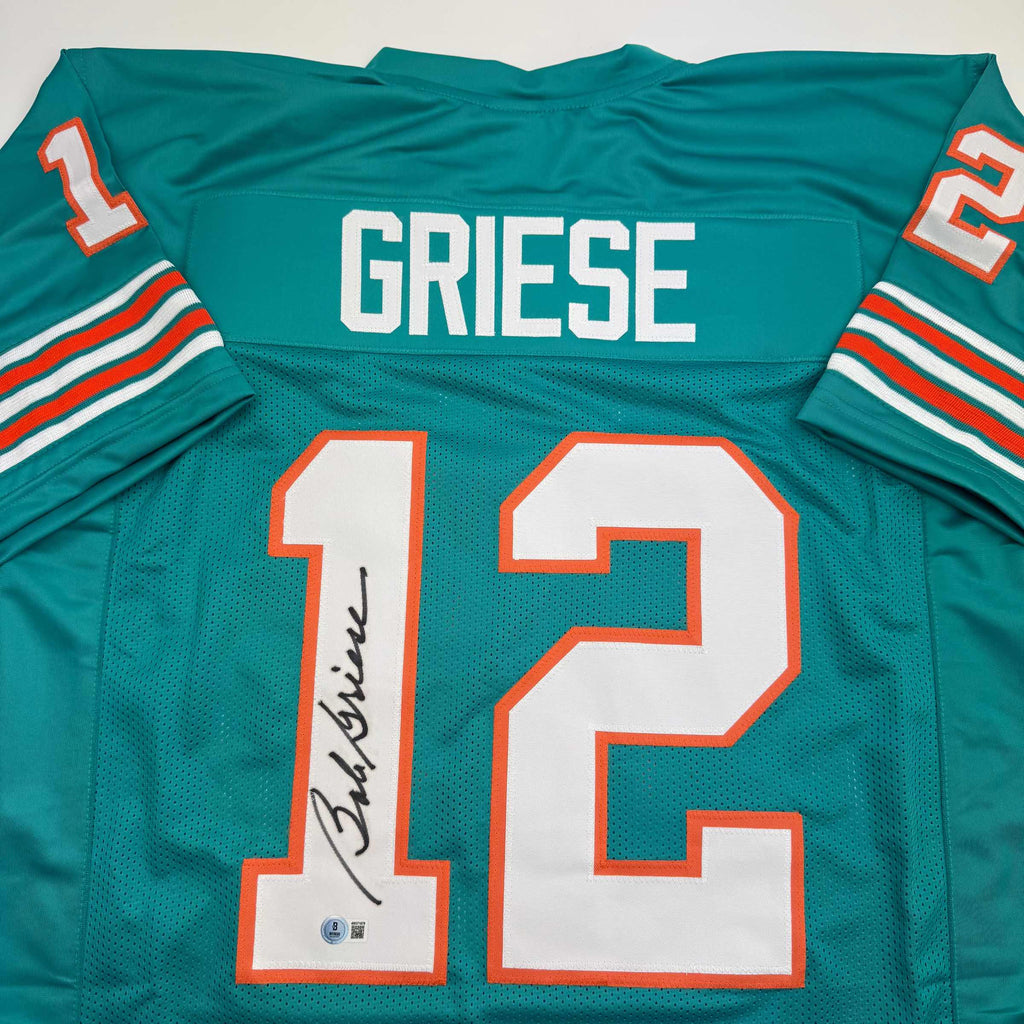 autographed-signed-bob-griese-miami-teal-football-jersey-jsa-coa