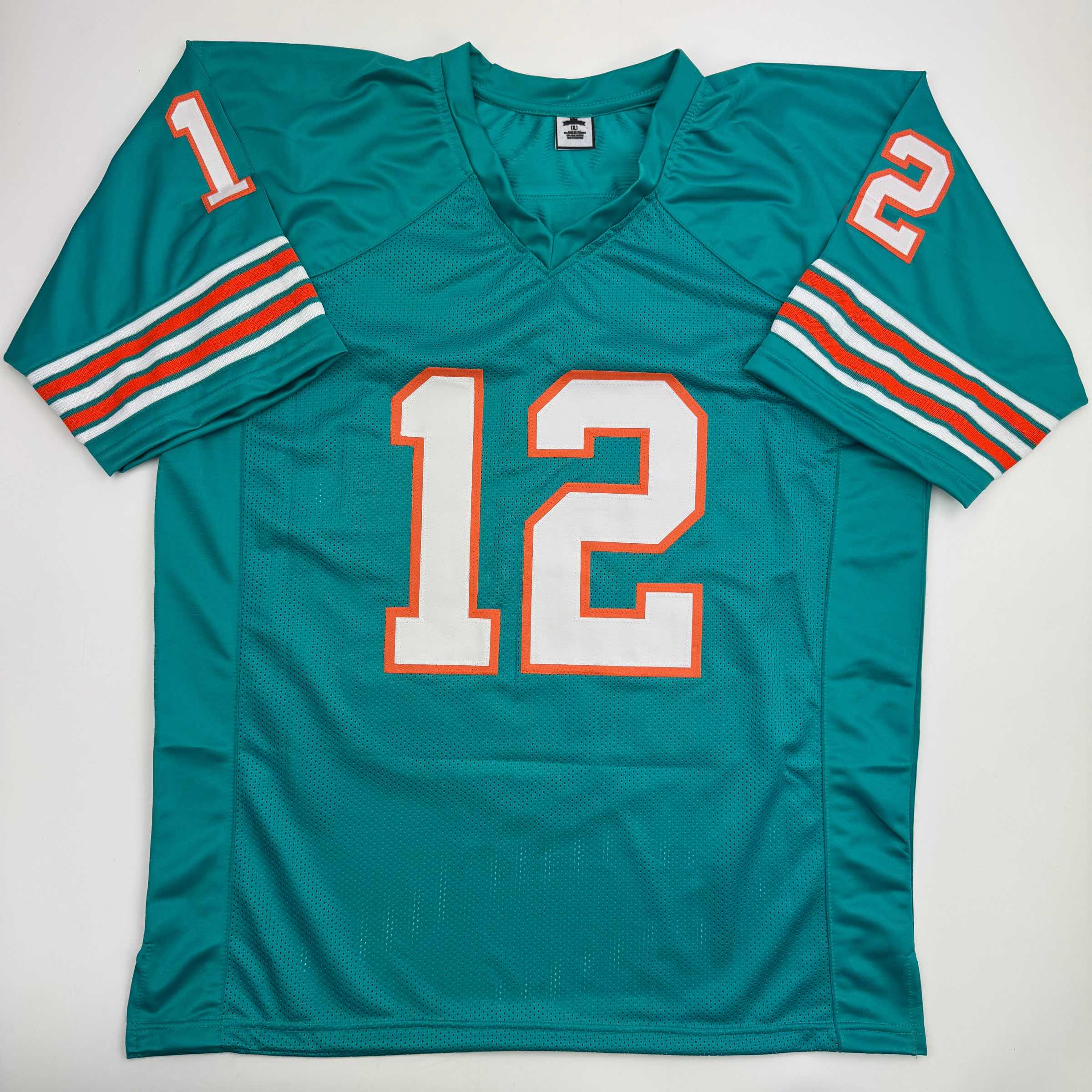 autographed-signed-bob-griese-miami-teal-football-jersey-jsa-coa