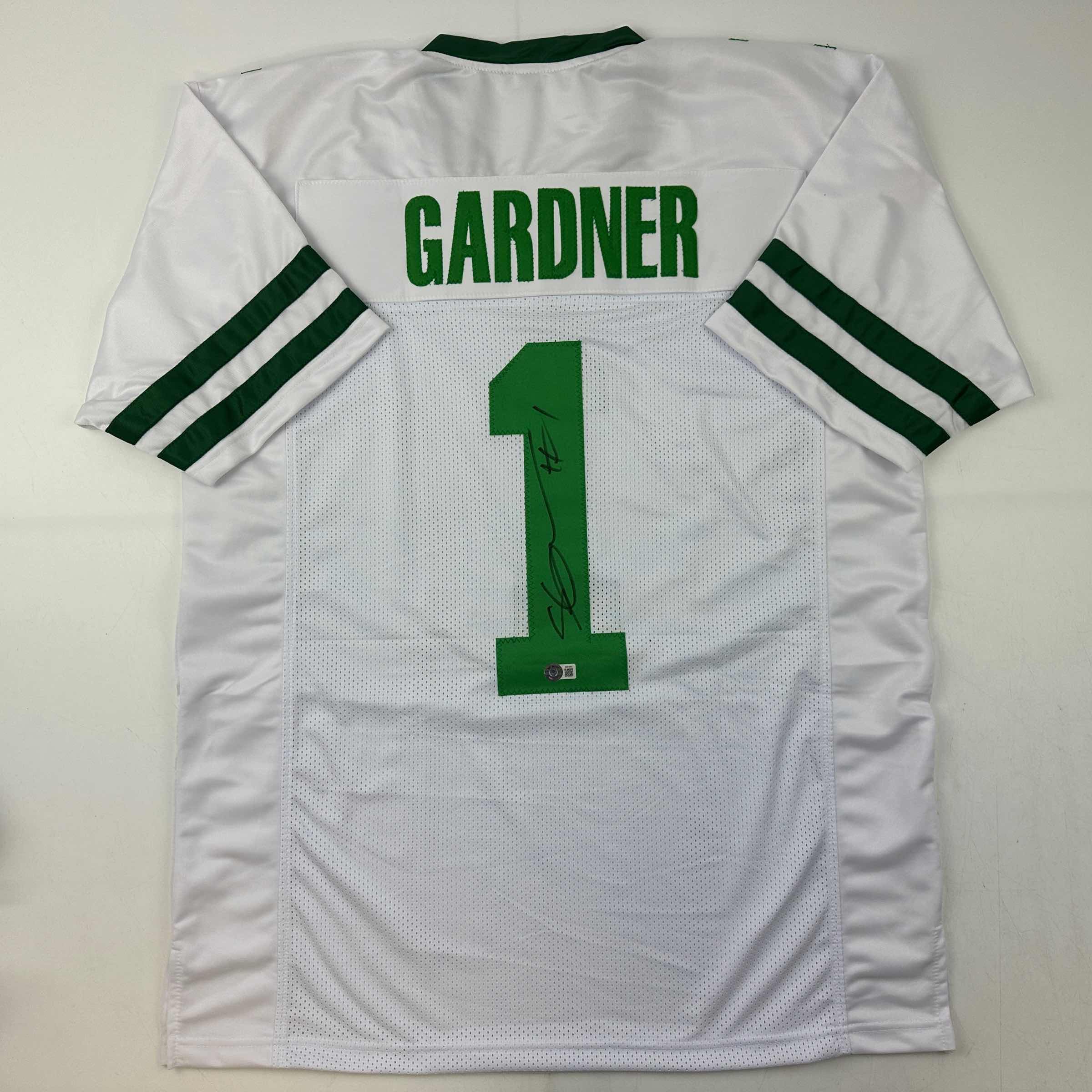 autographed-signed-ahmad-sauce-gardner-new-york-white-retro-football-jersey-beckett-bas-coa