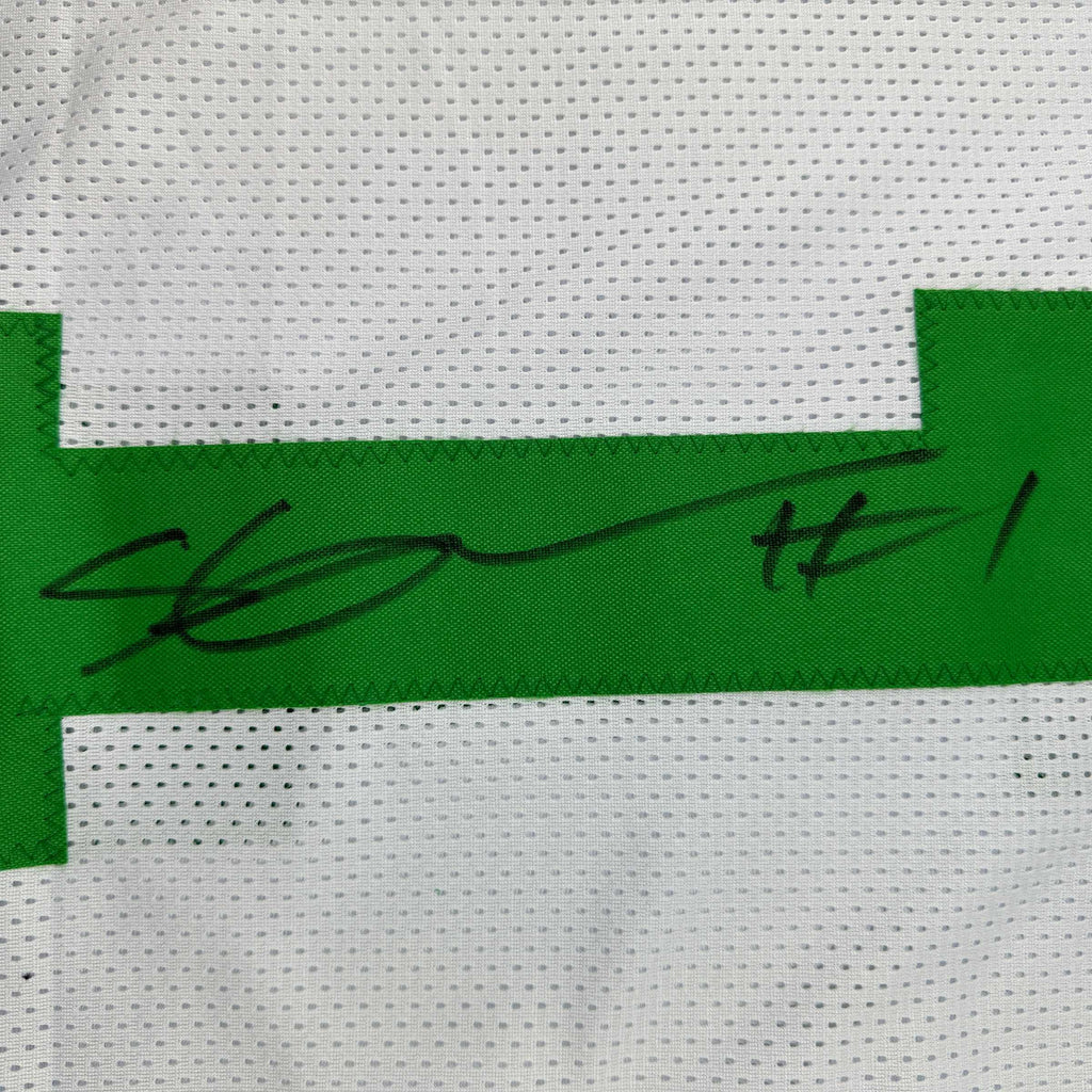 autographed-signed-ahmad-sauce-gardner-new-york-white-retro-football-jersey-beckett-bas-coa