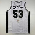 autographed-signed-artis-gilmore-hof-11-san-antonio-white-basketball-jersey-jsa-coa