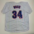 autographed-signed-kerry-wood-98-roy-chicago-pinstripe-baseball-jersey-beckett-bas-coa