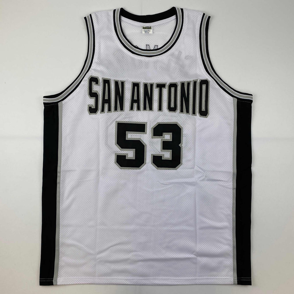 autographed-signed-artis-gilmore-hof-11-san-antonio-white-basketball-jersey-jsa-coa