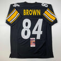 autographed-signed-antonio-brown-pittsburgh-black-football-jersey-jsa-coa